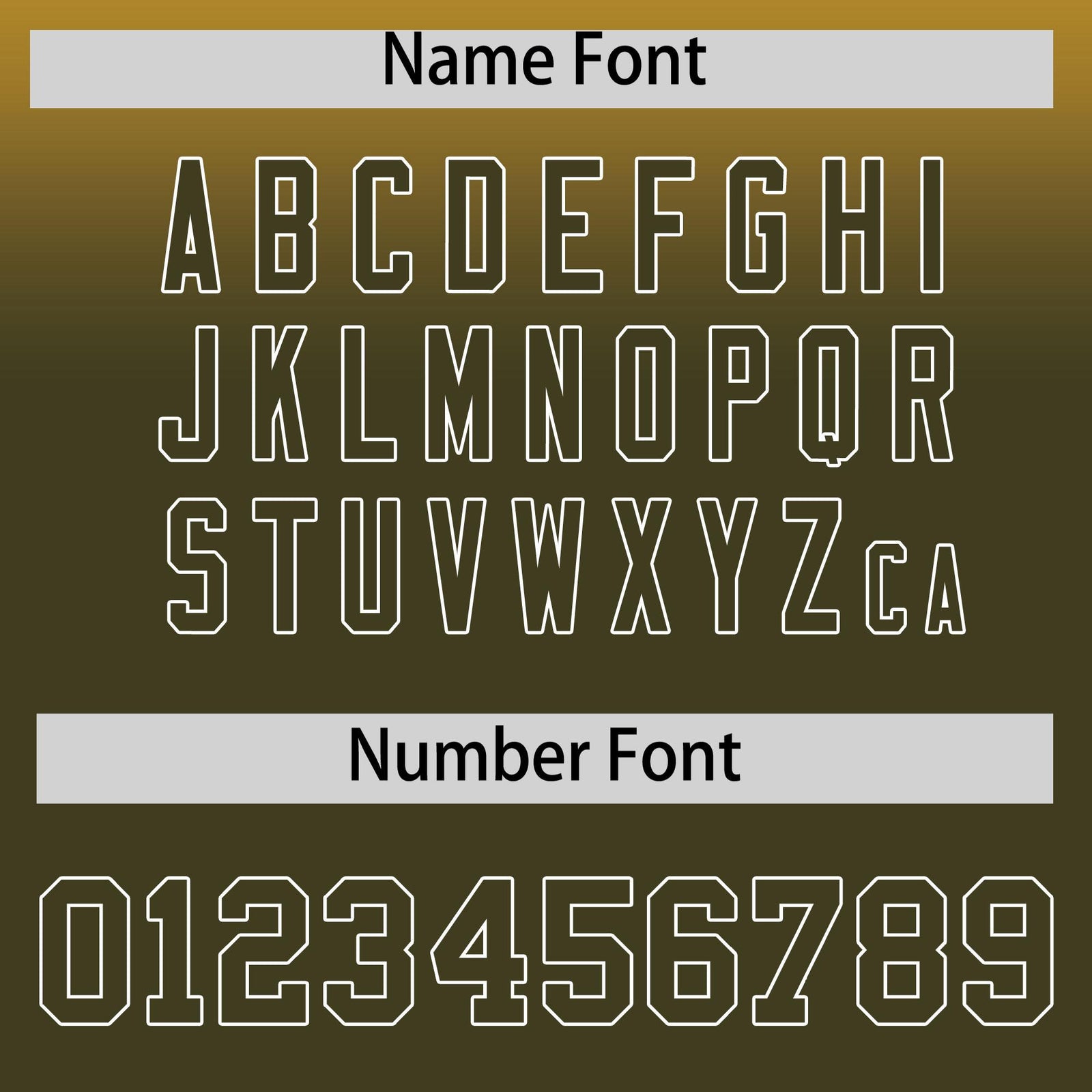 Custom Gold Olive Full-Snap Varsity Personalization Gradient Fashion Letterman Jacket