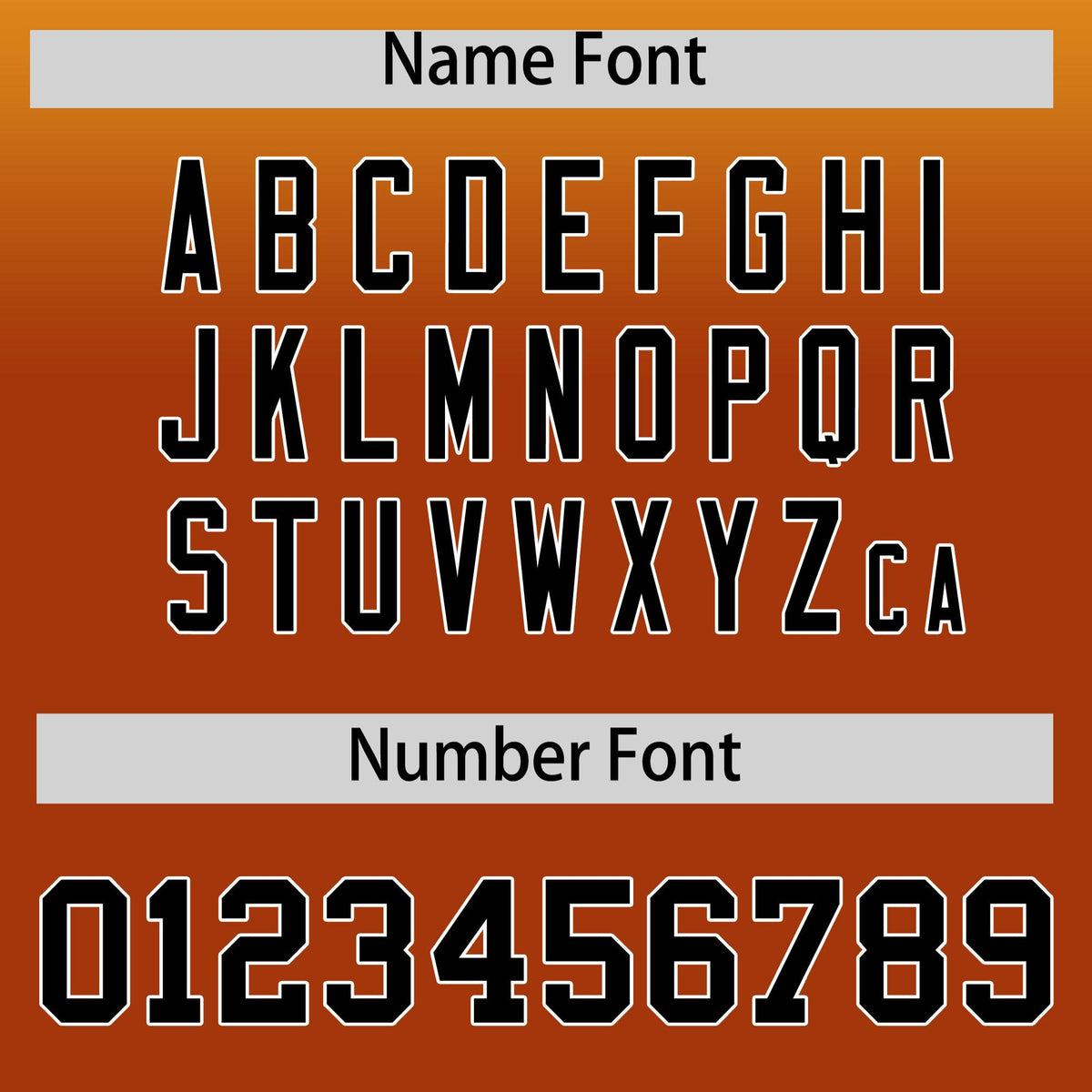 Custom Gold Dark Orange Full-Snap Varsity Personalization Gradient Fashion Letterman Jacket