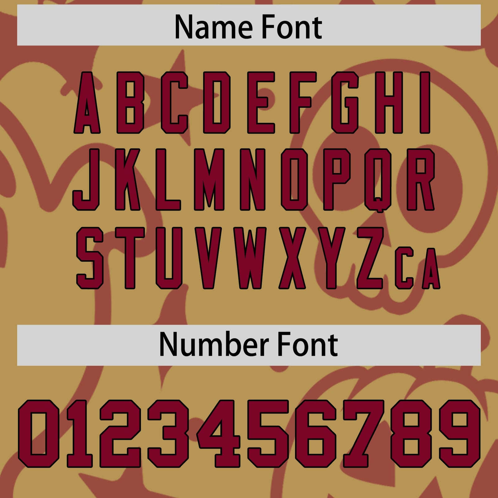 Custom Khaki Crimson Black Bats Pumpkins Ghost Patterns Halloween Letterman Jacket | Custom Letterman Jacket,Add Name and Numbern,Sublimation Printed & Stitched,Perfect for Parties | KXKSHOP