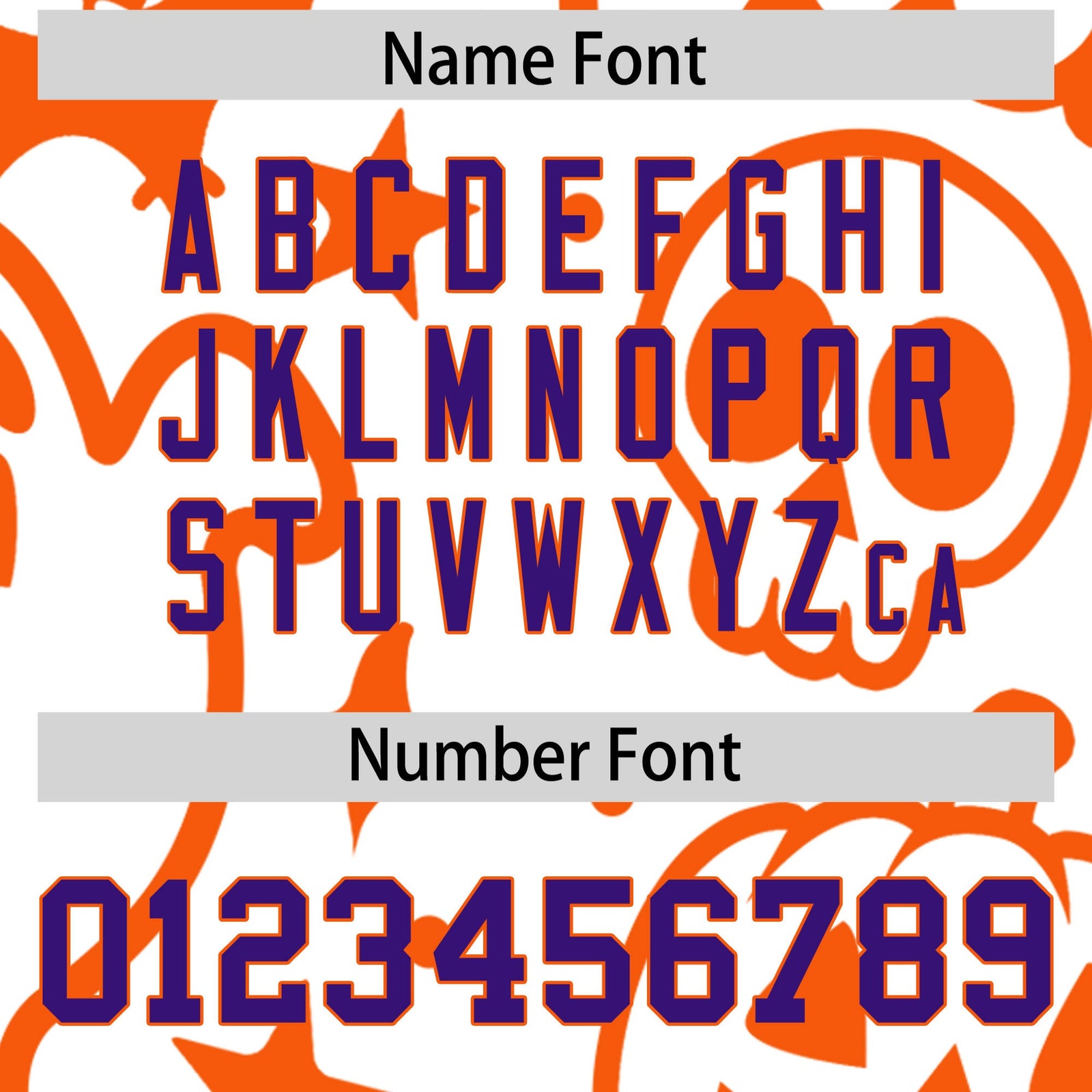 Custom White Orange Purple Bats Pumpkins Ghost Patterns Halloween Letterman Jacket | Custom Letterman Jacket,Add Name and Numbern,Sublimation Printed & Stitched,Perfect for Parties | KXKSHOP