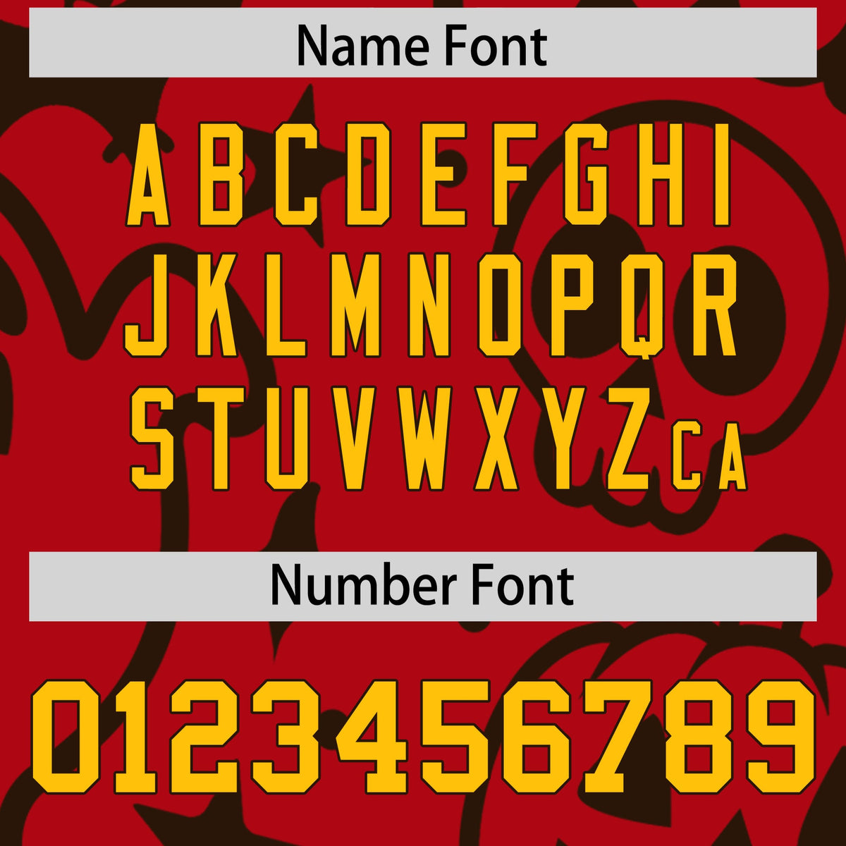 Custom Red Brown Gold Bats Pumpkins Ghost Patterns Halloween Letterman Jacket | Custom Letterman Jacket,Add Name and Numbern,Sublimation Printed & Stitched,Perfect for Parties | KXKSHOP