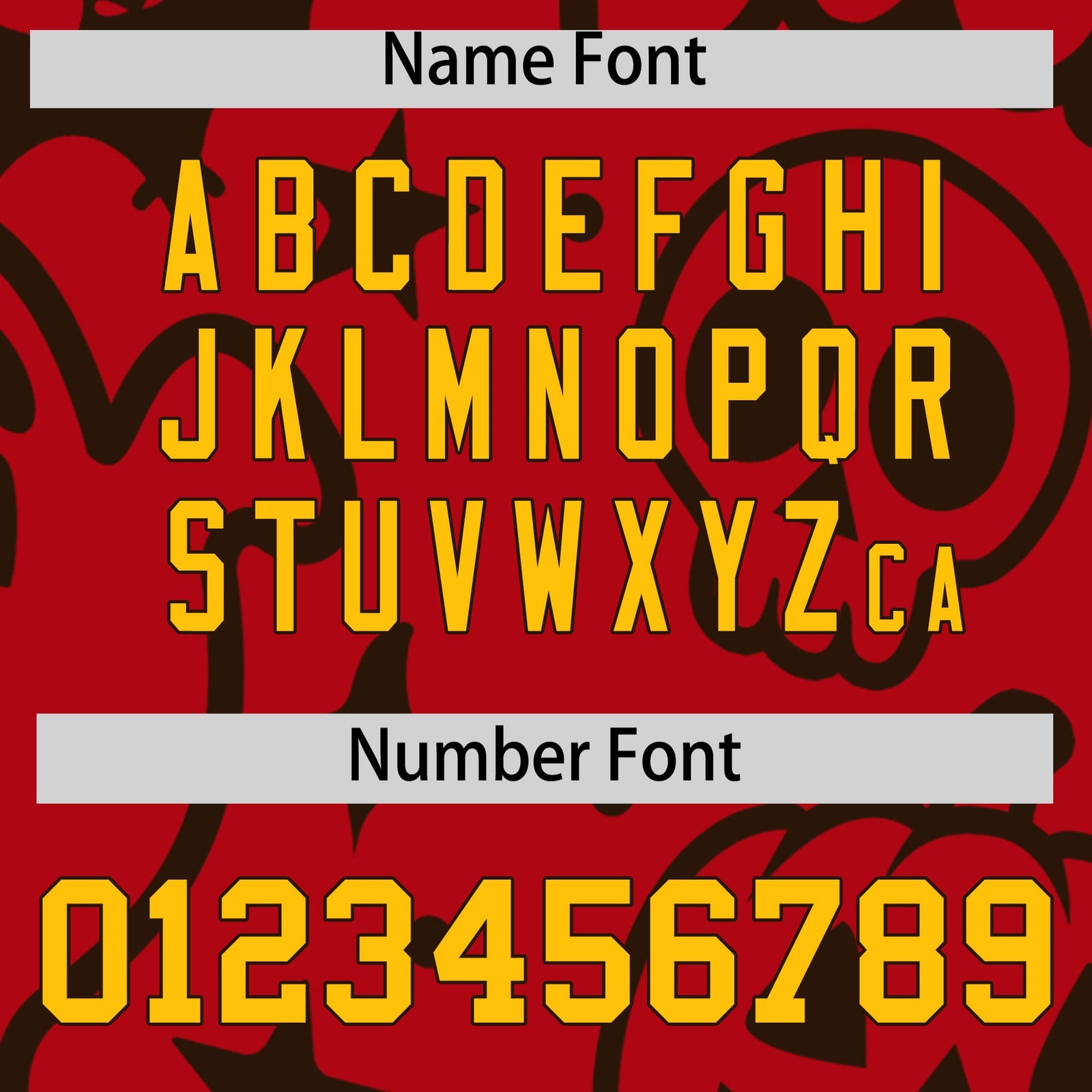 Custom Red Brown Gold Bats Pumpkins Ghost Patterns Halloween Letterman Jacket | Custom Letterman Jacket,Add Name and Numbern,Sublimation Printed & Stitched,Perfect for Parties | KXKSHOP