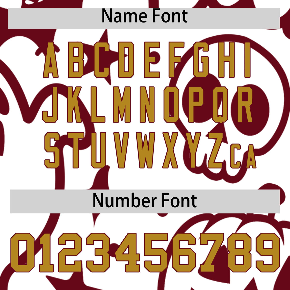 Custom White Crimson Old Gold Bats Pumpkins Ghost Patterns Halloween Letterman Jacket | Custom Letterman Jacket,Add Name and Numbern,Sublimation Printed &amp; Stitched,Perfect for Parties | KXKSHOP