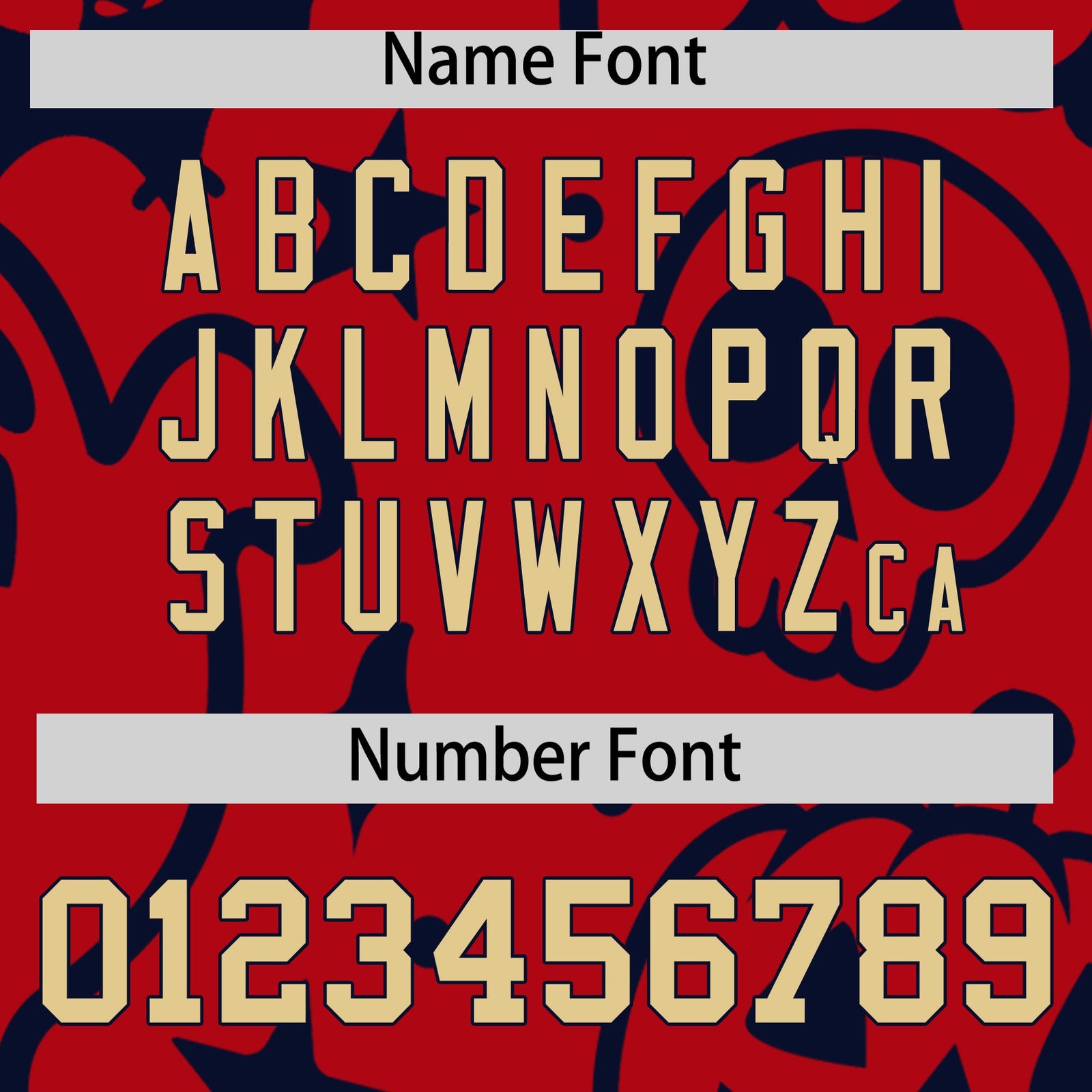 Custom Red Navy Khaki Bats Pumpkins Ghost Patterns Halloween Letterman Jacket | Custom Letterman Jacket,Add Name and Numbern,Sublimation Printed & Stitched,Perfect for Parties | KXKSHOP