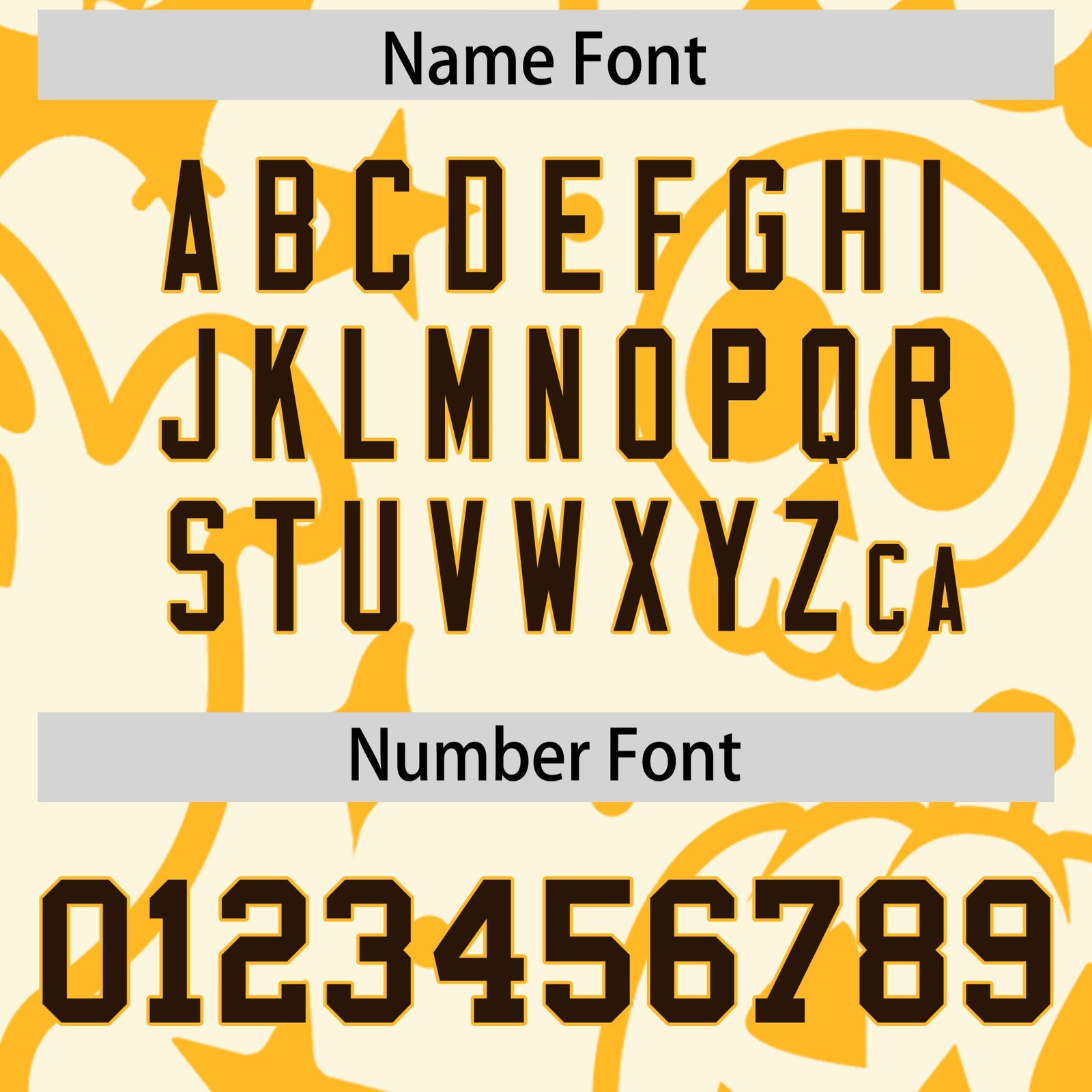 Custom Yellow Cream Gold Bats Pumpkins Ghost Patterns Halloween Letterman Jacket | Custom Letterman Jacket,Add Name and Numbern,Sublimation Printed & Stitched,Perfect for Parties | KXKSHOP