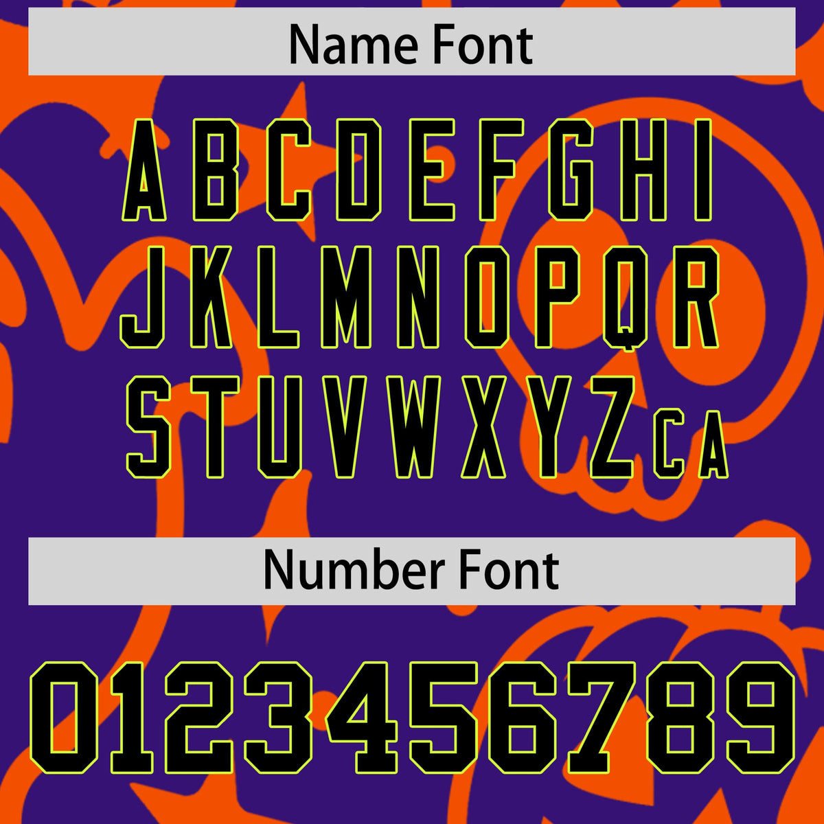 Custom Orange Purple Neon Green Bats Pumpkins Ghost Patterns Halloween Letterman Jacket | Custom Letterman Jacket,Add Name and Numbern,Sublimation Printed &amp; Stitched,Perfect for Parties | KXKSHOP