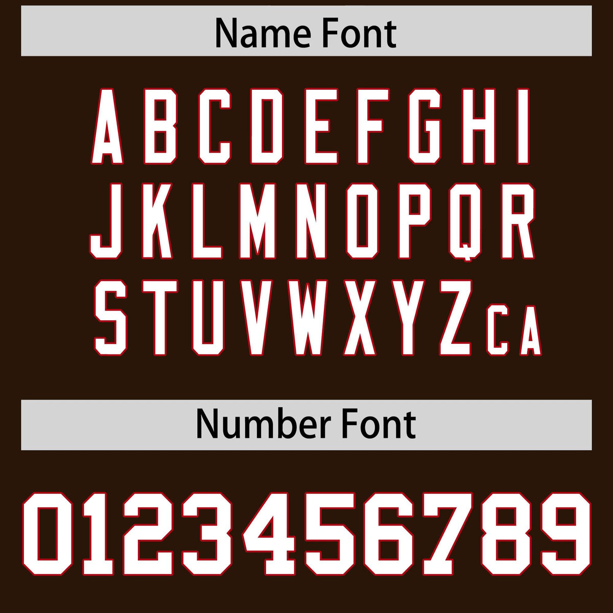 Custom Brown White Red Full-Snap Varsity Raglan Sleeves Gradient Letterman Jacket