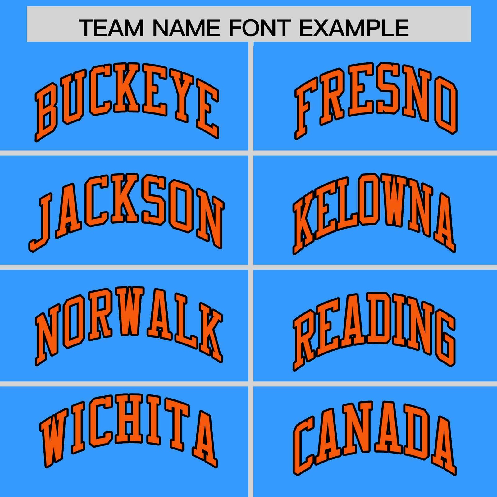 Custom Powder Blue Orange Black Full-Snap Varsity Raglan Sleeves Gradient Letterman Jacket