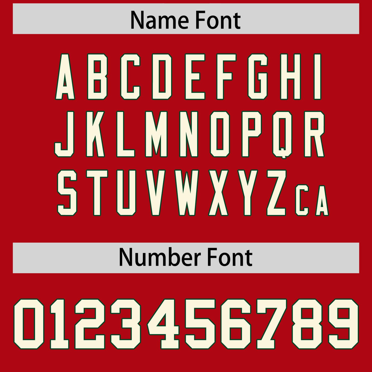 Custom Red Cream Green Full-Snap Varsity Raglan Sleeves Gradient Letterman Jacket