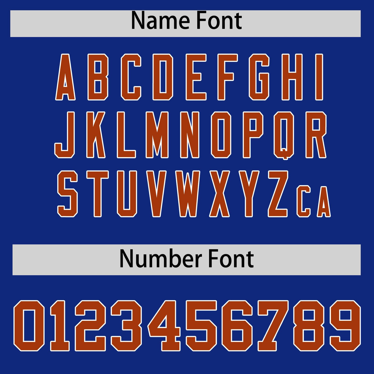 Custom Royal Blue Dark Orange White Full-Snap Varsity Raglan Sleeves Gradient Letterman Jacket| KXKSHOP