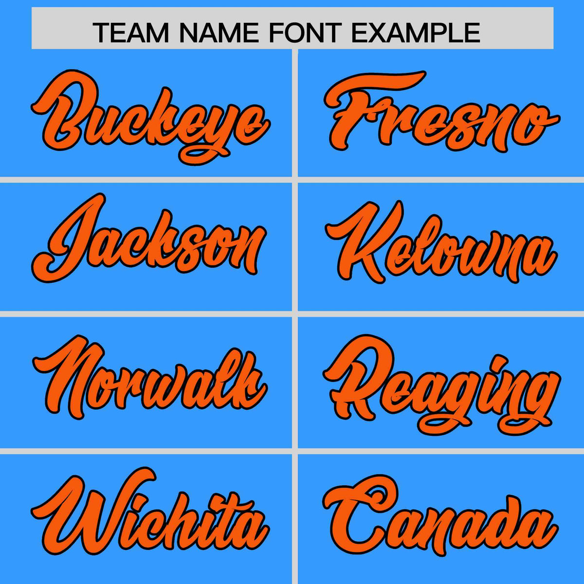 Custom Powder Blue Orange Black Full-Snap Varsity Raglan Sleeves Gradient Letterman Jacket