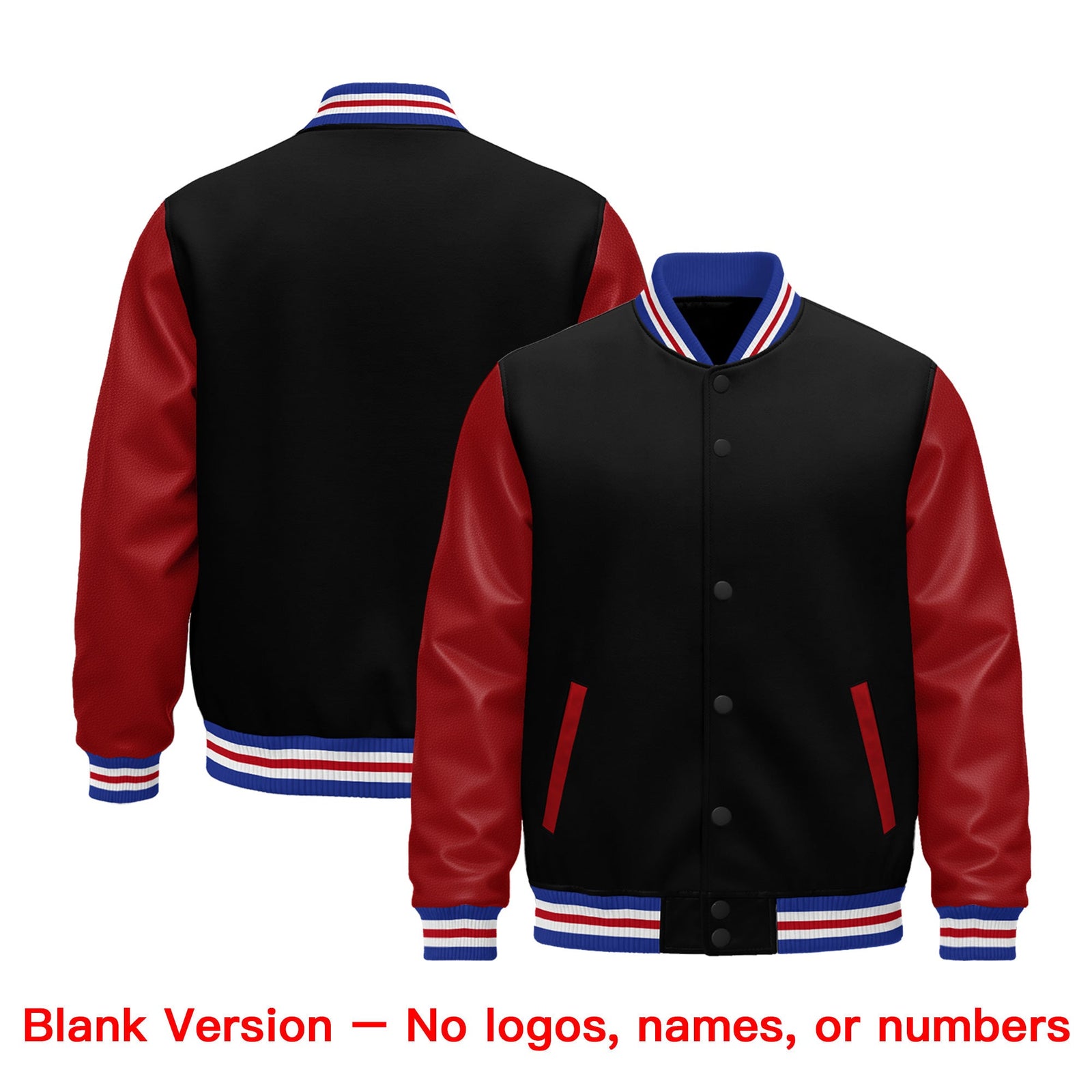 Custom Dark Green Orange White Raglan Sleeves Varsity Full-Snap Leather Sleeves Letterman Jacket| KXKSHOP