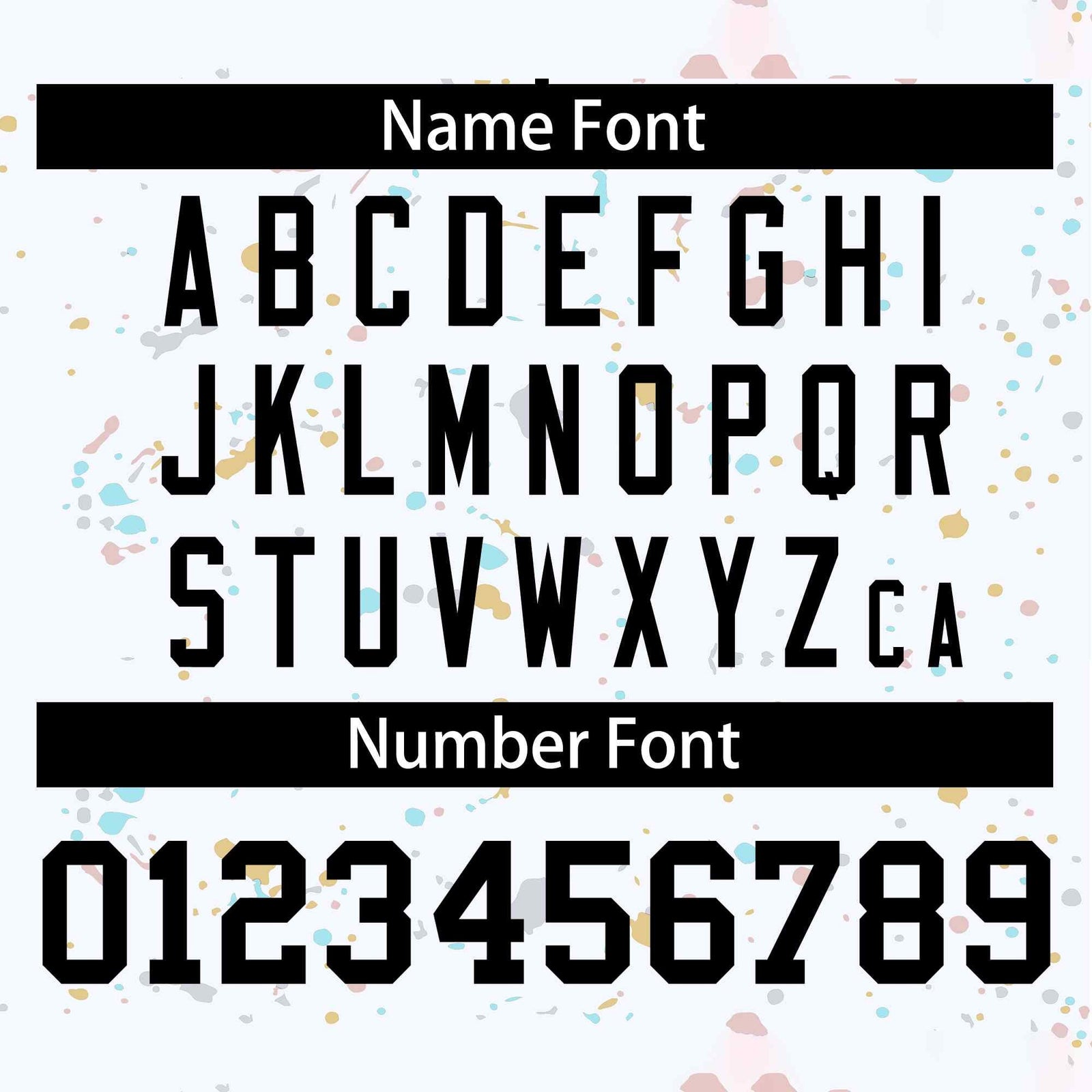 Custom White Black Varsity Full-Zip Splash Graffiti Pattern Letterman Jacket