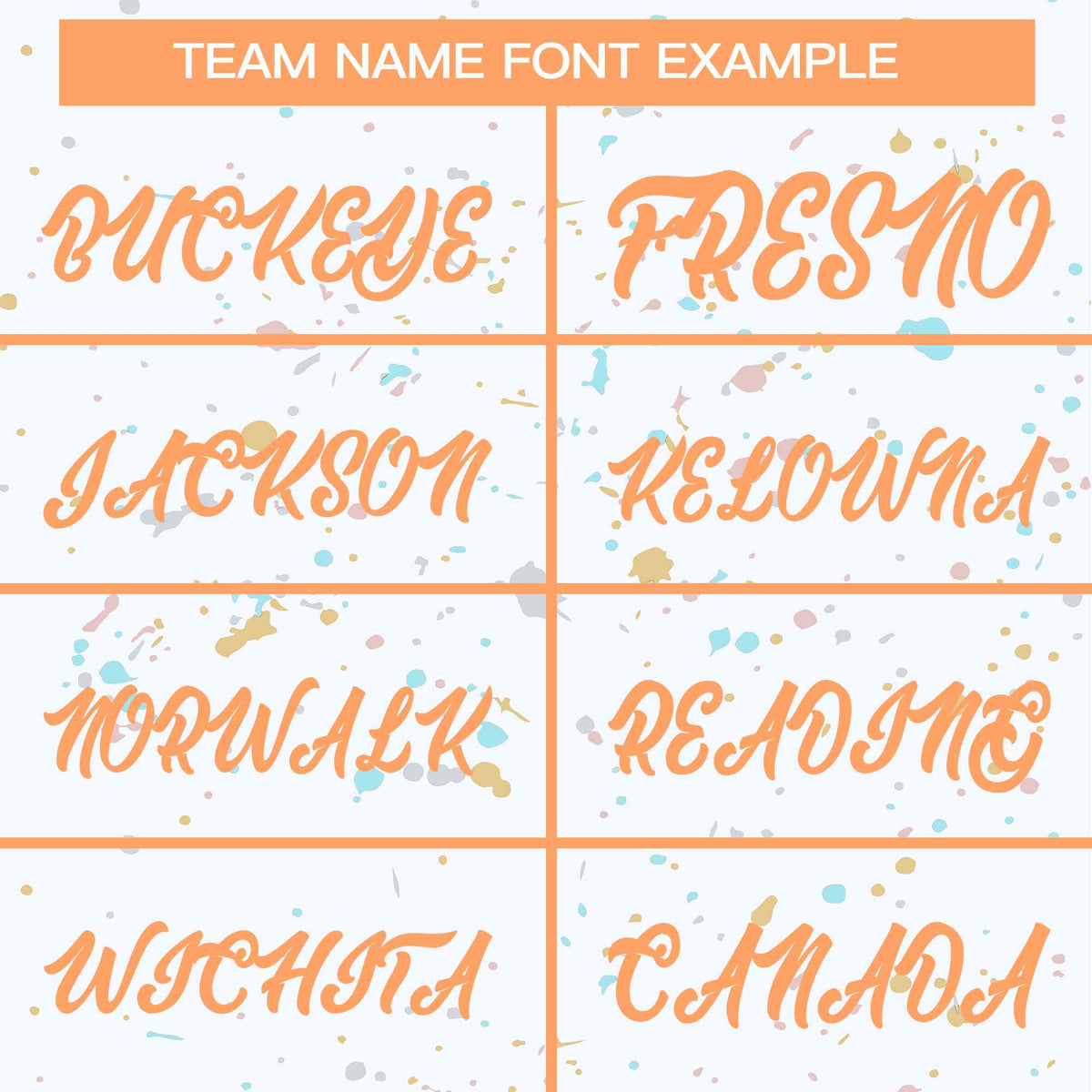 Custom White Orange Varsity Full-Zip Splash Graffiti Pattern Letterman Jacket