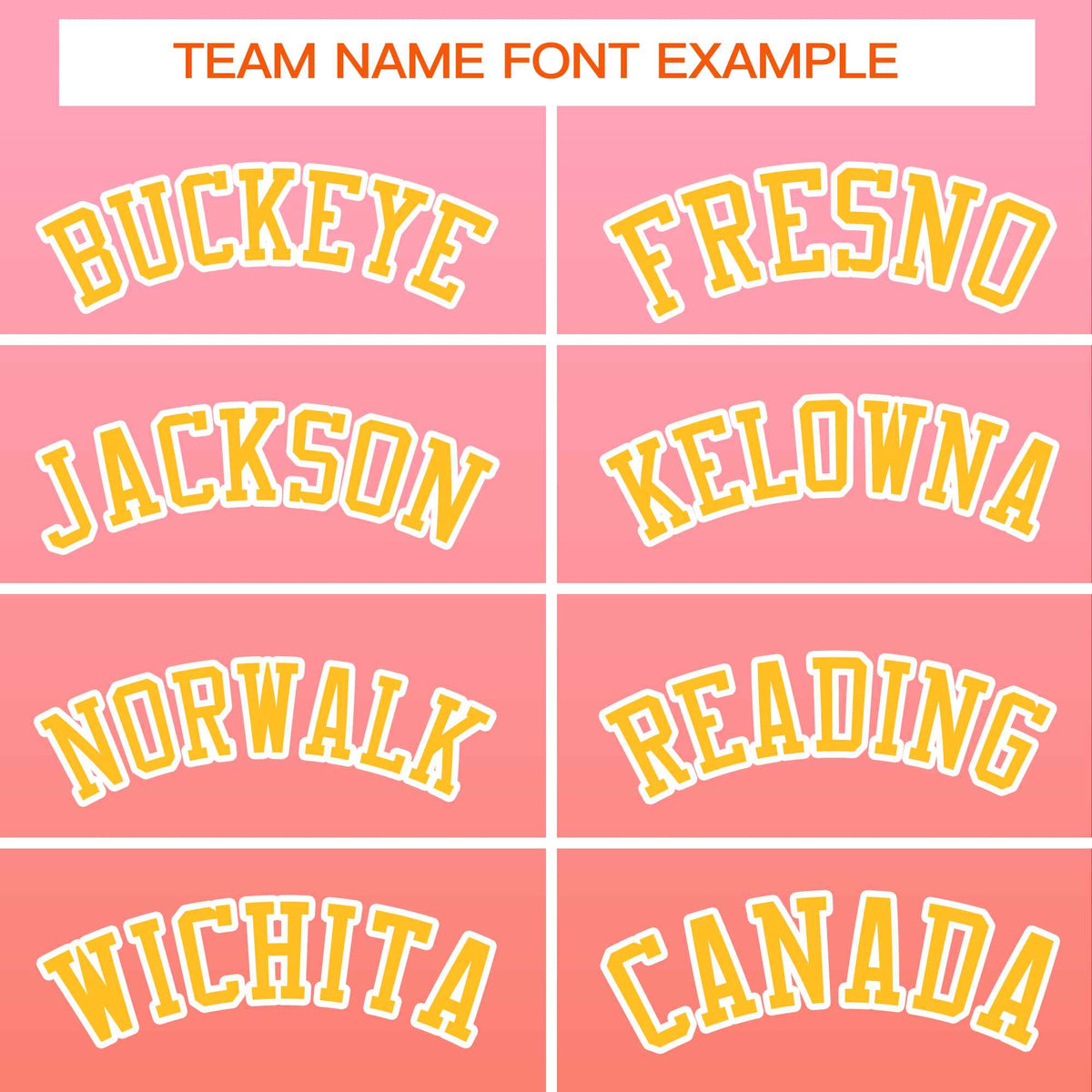 Custom Pink Orange-Gold Varsity Full-Zip Gradient Fashion Letterman Bomber Jacket