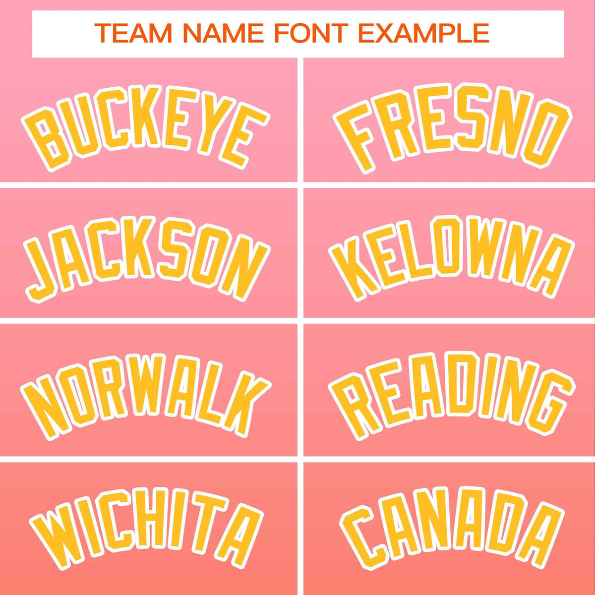 Custom Pink Orange-Gold Varsity Full-Zip Gradient Fashion Letterman Bomber Jacket