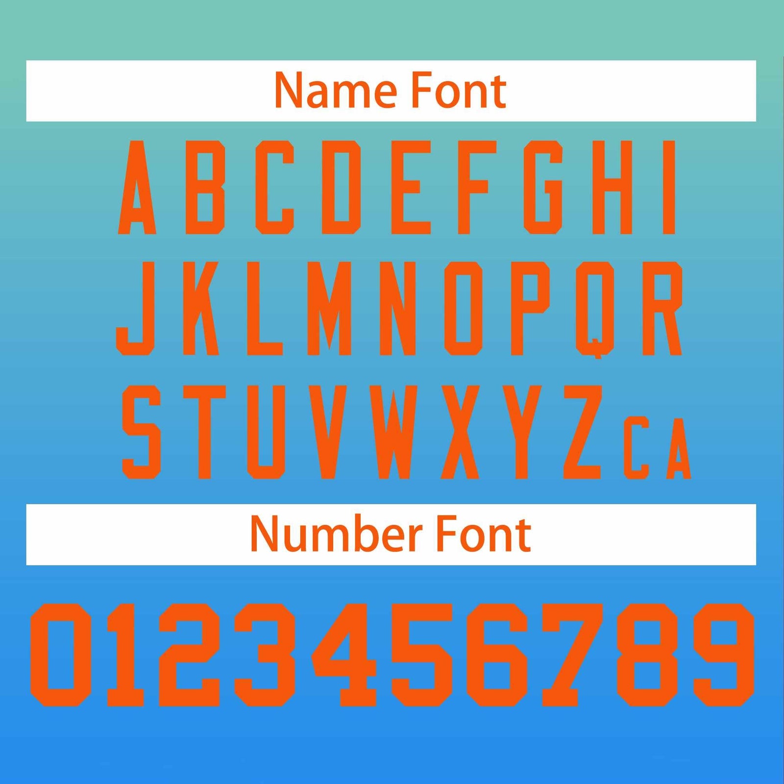 Custom Neon Green Powder Blue-Orange Varsity Full-Zip Gradient Fashion Letterman Bomber Jacket