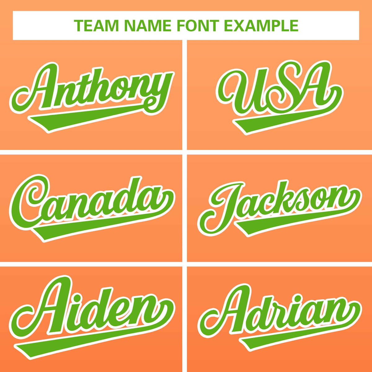 Custom Orange Green Varsity Full-Zip Gradient Fashion Letterman Bomber Jacket