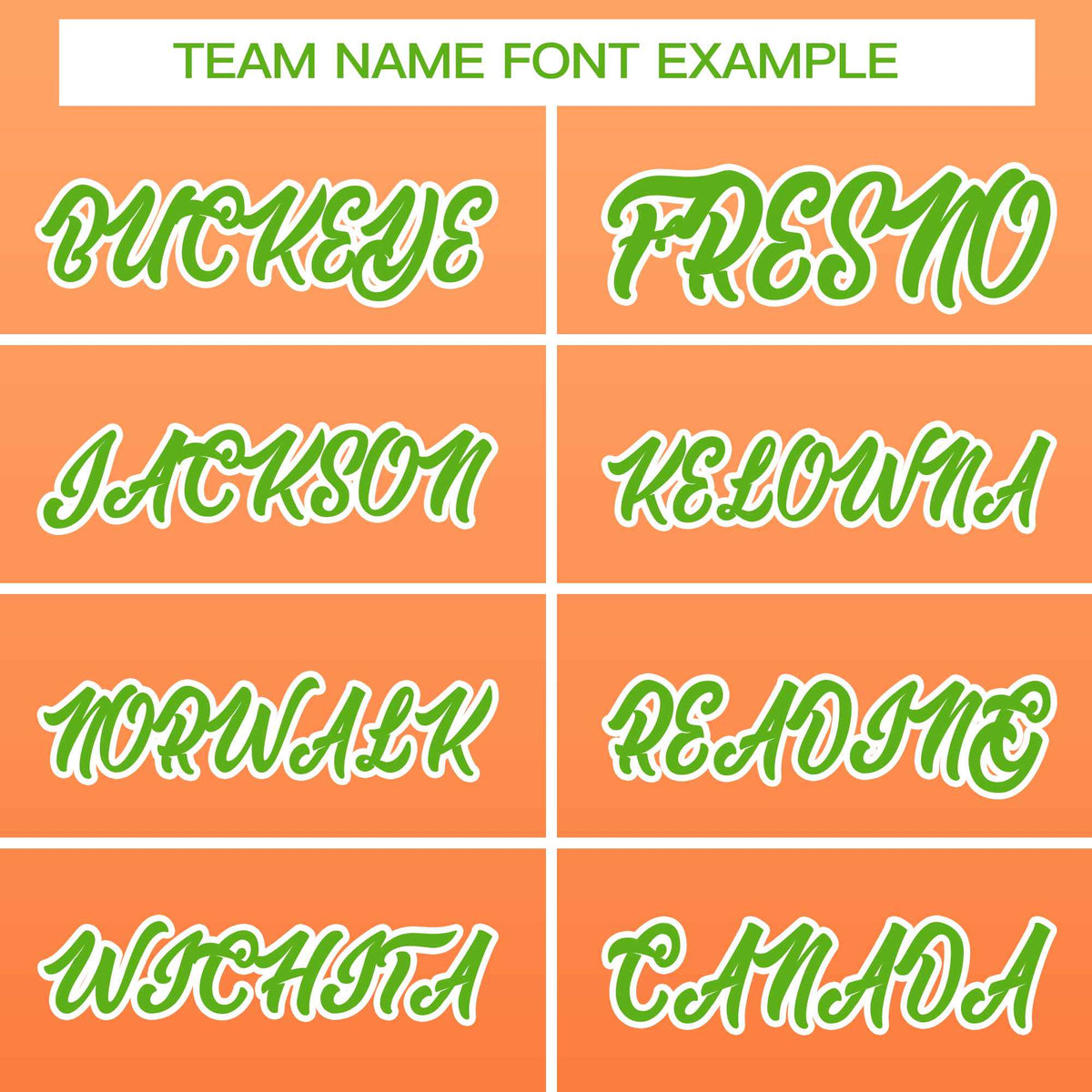 Custom Orange Green Varsity Full-Zip Gradient Fashion Letterman Bomber Jacket