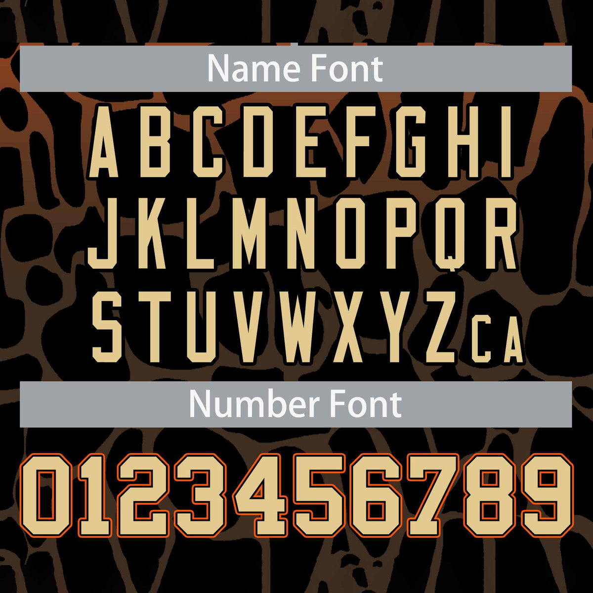 Custom Black Orange-Brown Varsity Full-Zip Spotted Letterman Bomber Jacket