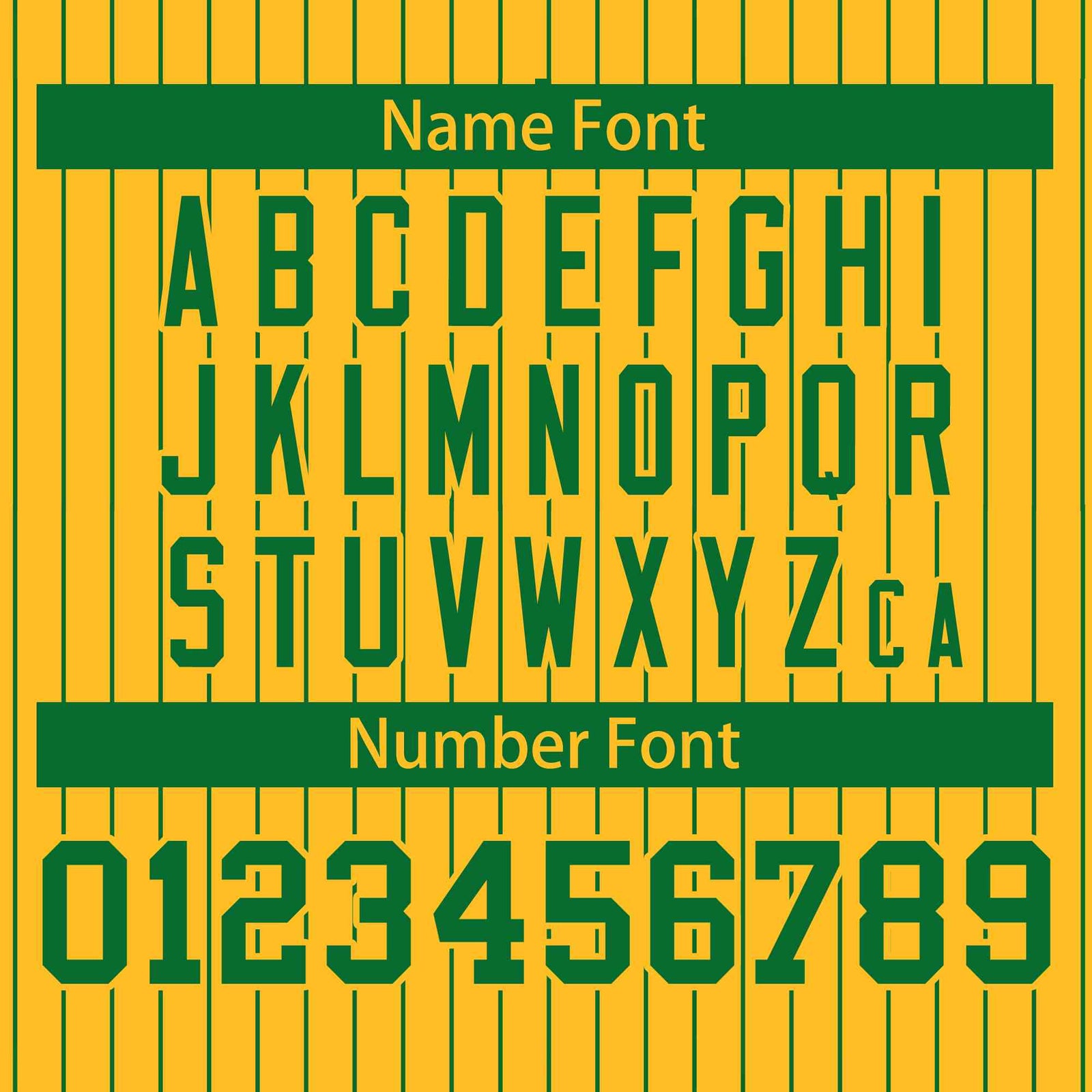 Custom Gold Kelly Green Stripe Fashion Bomber Varsity Jacket with Raglan Sleeves