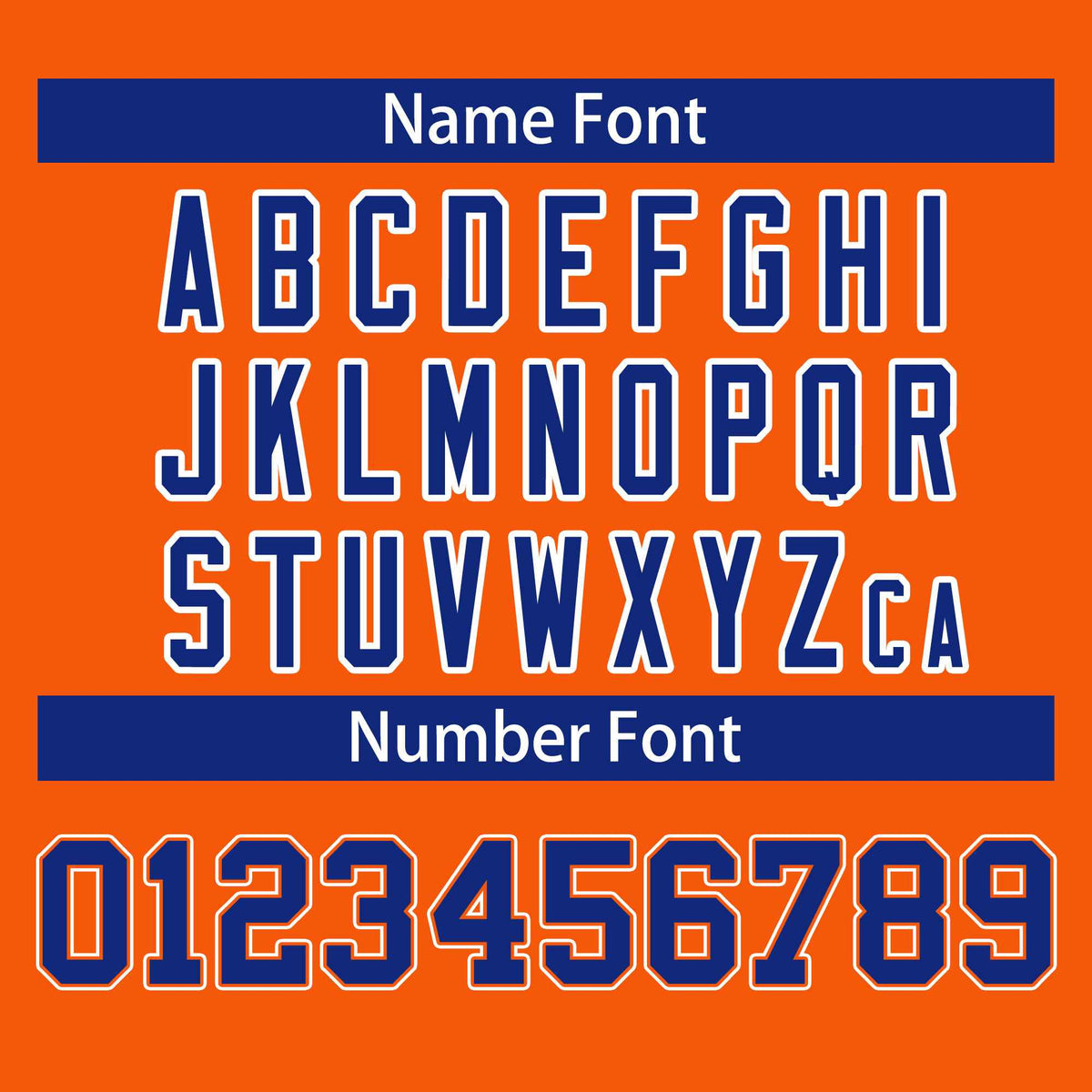 Custom Orange Royal Varsity Full-Snap Color Block Letterman Baseball Jacket