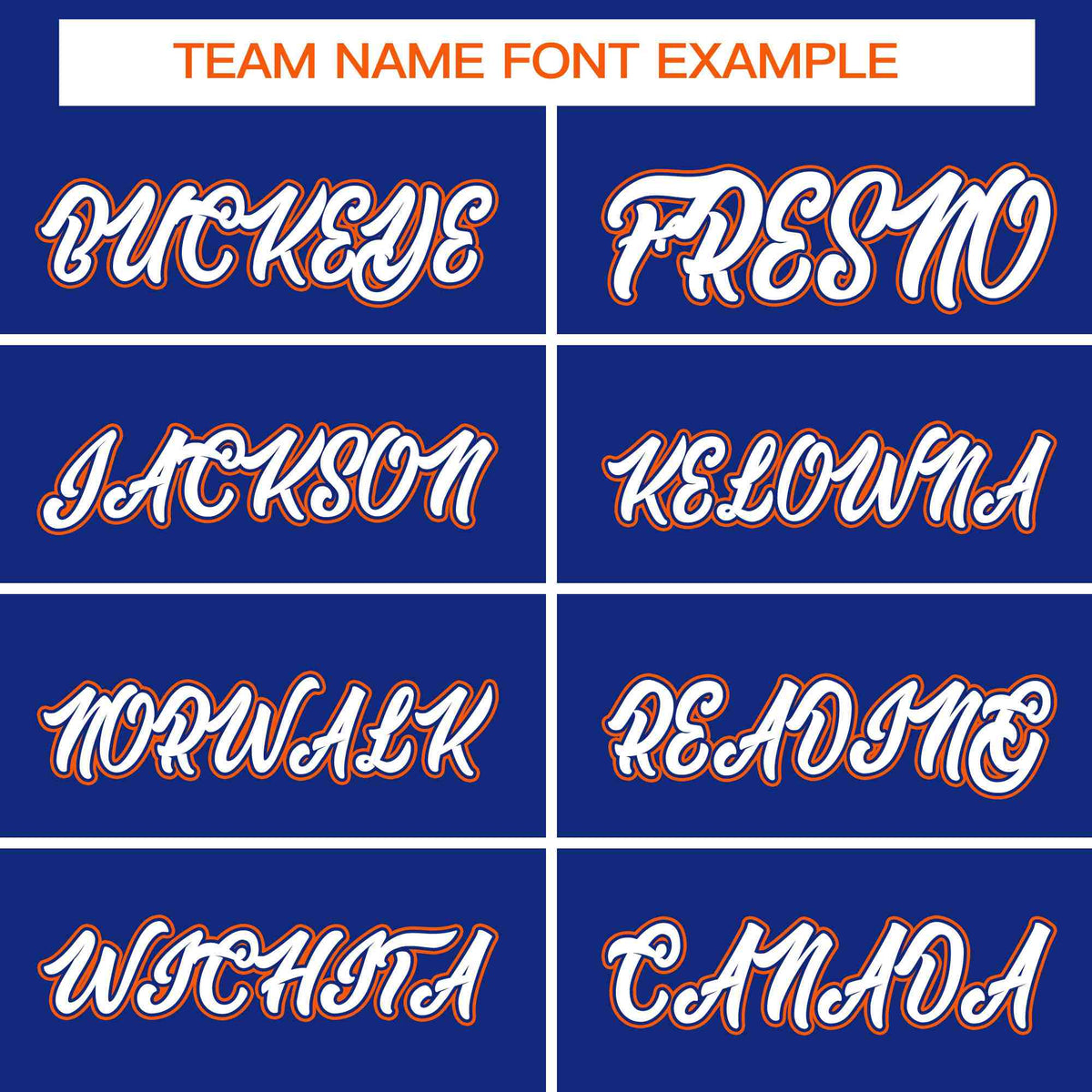 Custom Royal Orange-White Varsity Full-Snap Color Block Letterman Baseball Jacket