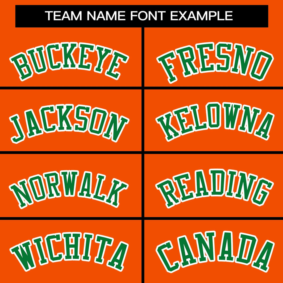 Custom Orange Kelly Green Varsity Full-Snap Raglan Sleeves Letterman Baseball Jacket