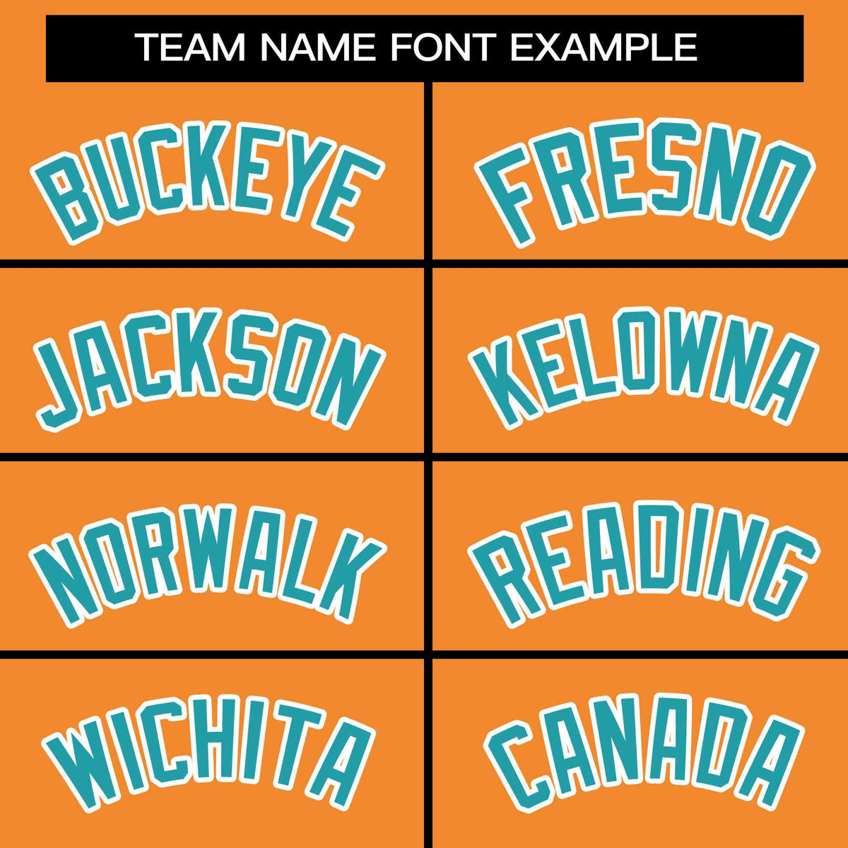 Custom Orange Aqua Varsity Full-Snap Raglan Sleeves Letterman Baseball Jacket