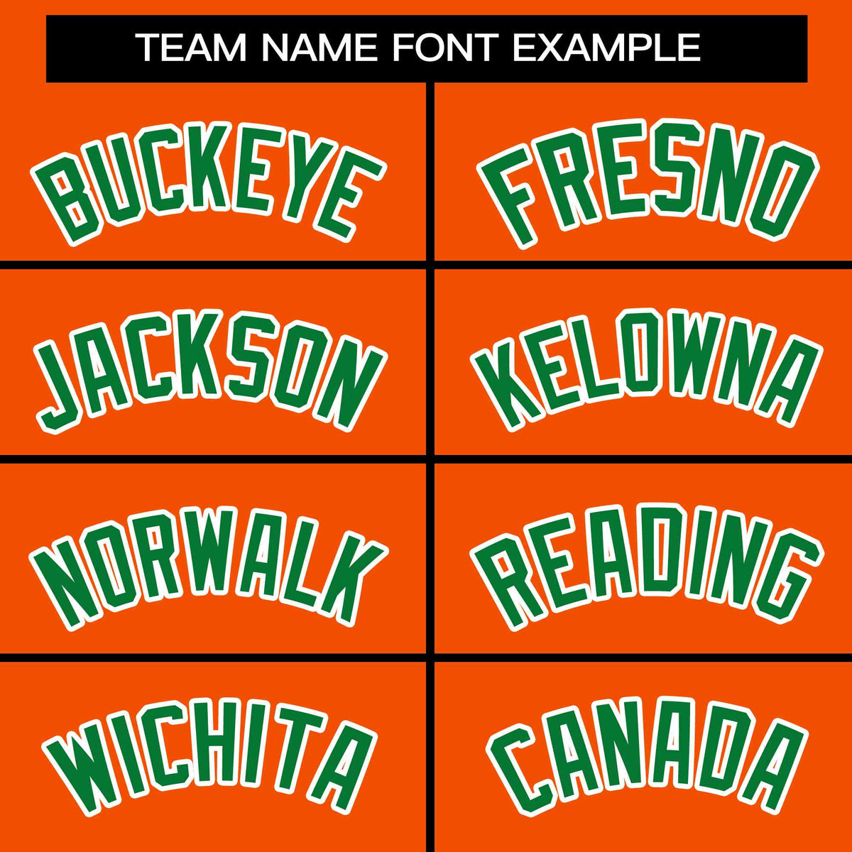 Custom Orange Kelly Green Varsity Full-Snap Raglan Sleeves Letterman Baseball Jacket