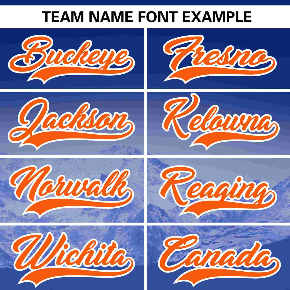 Custom Royal Orange-White Denver City Connect Track Varsity Full-Snap Jacket