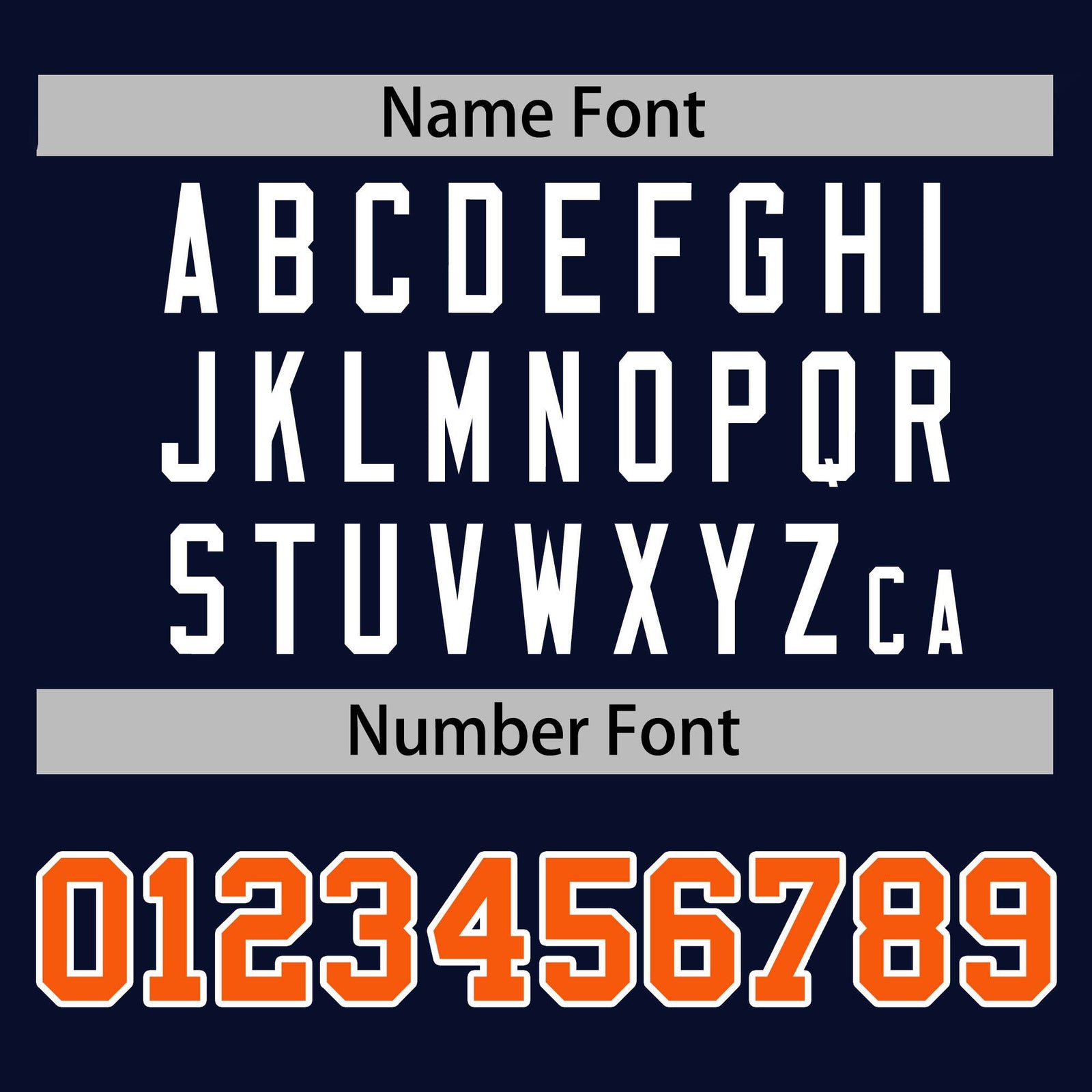 Custom Navy Orange-White Color Block Bomber Varsity Full-Snap Baseball Jacket