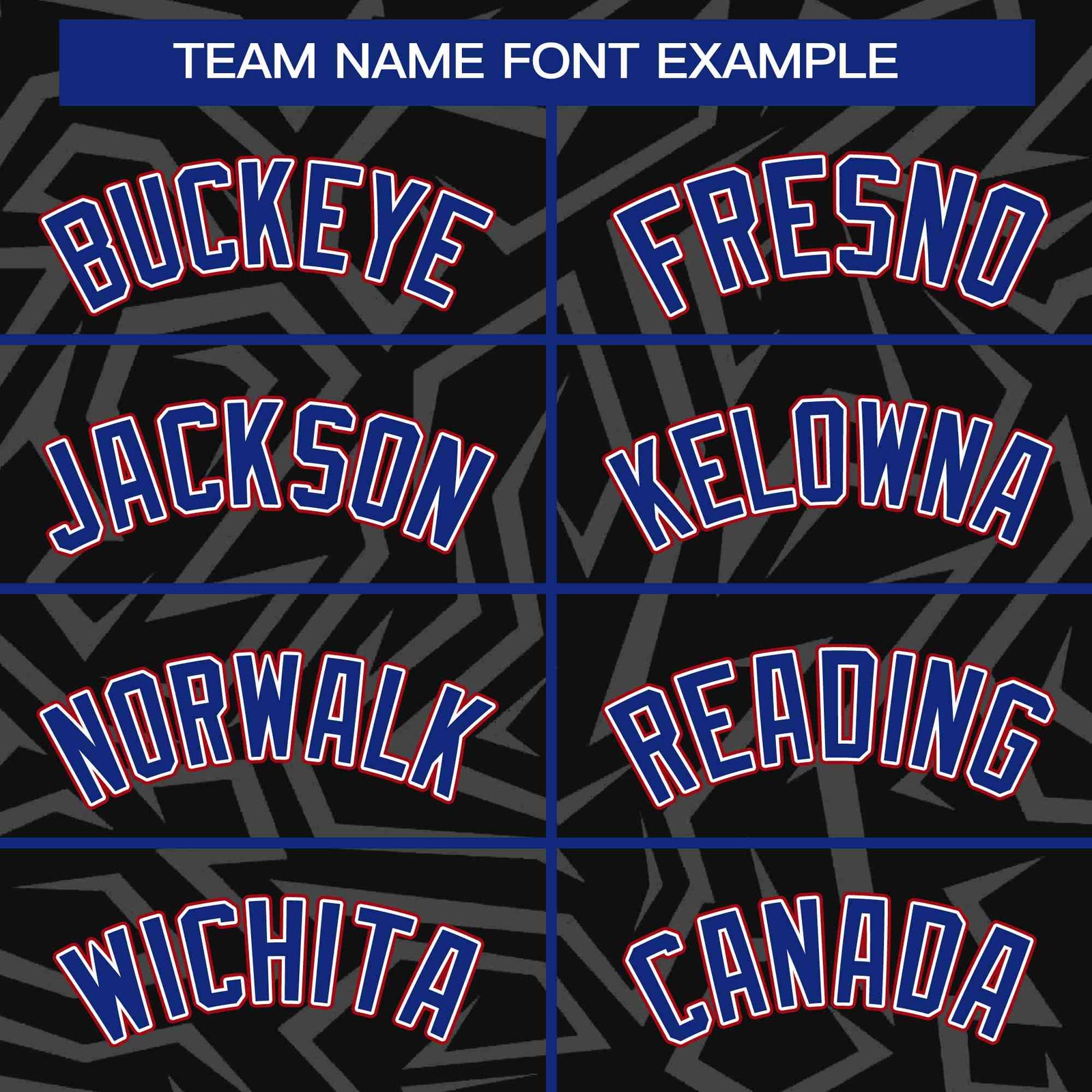 Custom Black Royal-Red Stripe Graffiti Pattern Varsity Full-Snap Jacket