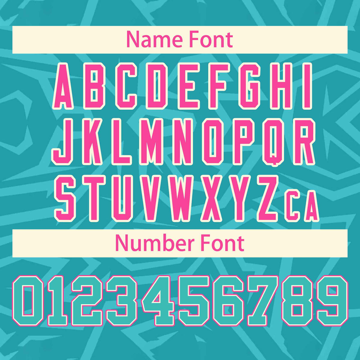 Custom Aqua Cream-Pink Stripe Graffiti Pattern Varsity Full-Snap Jacket