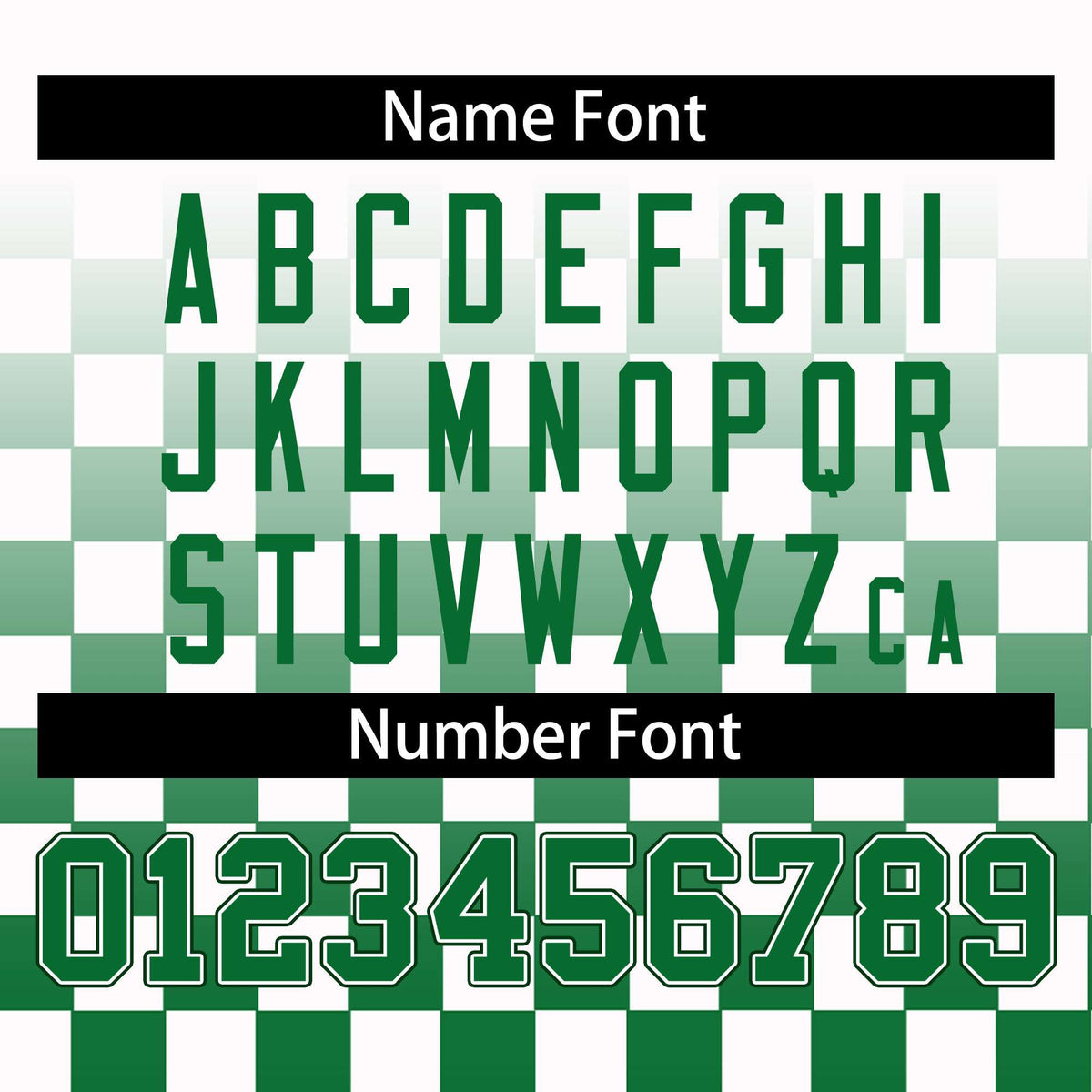 Custom White Green Grid Varsity Full-Zip Color Block Letterman Raglan Sleeve Jacket