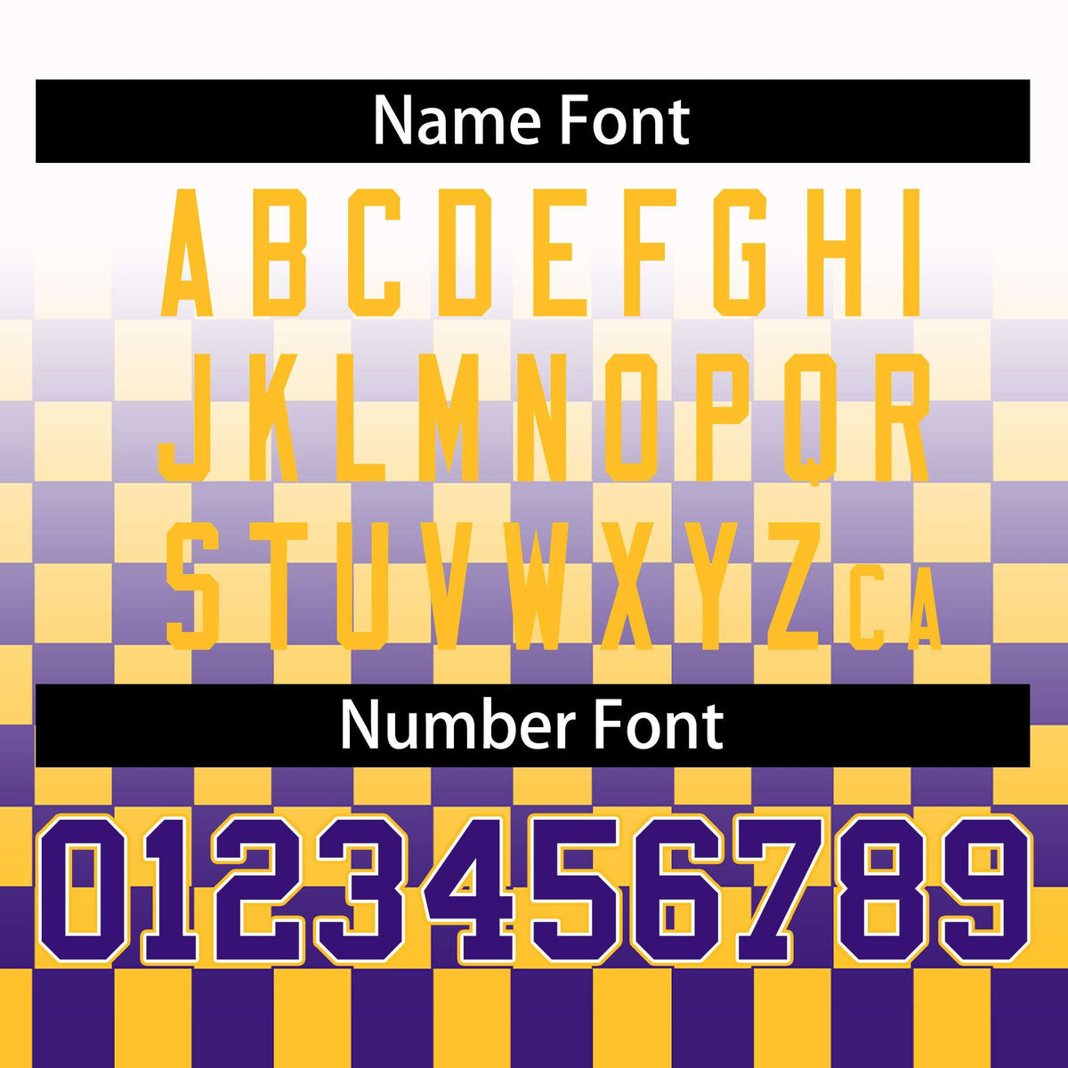 Custom White Purple-Gold Grid Varsity Full-Zip Color Block Letterman Raglan Sleeve Jacket