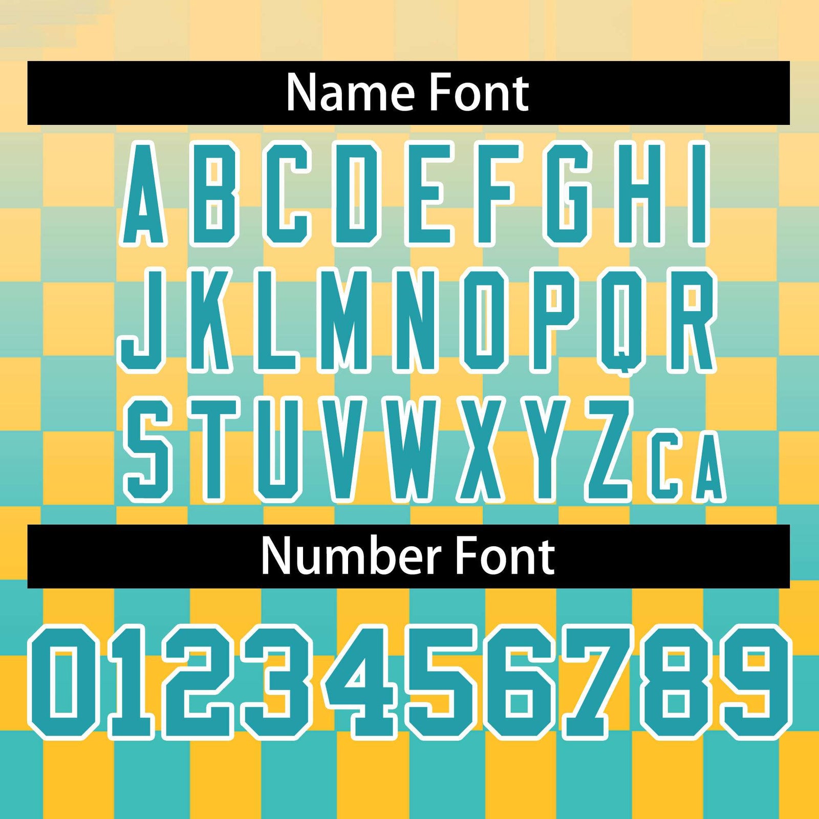 Custom Gold Aqua-White Grid Varsity Full-Zip Color Block Letterman Raglan Sleeve Jacket