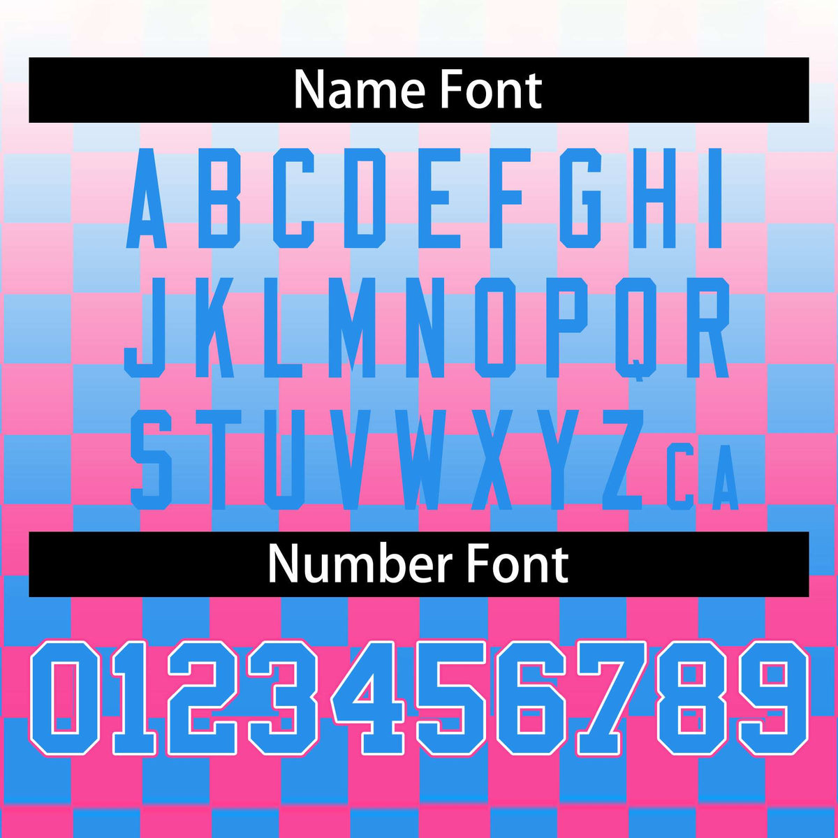 Custom White Powder Blue-Pink Grid Varsity Full-Zip Color Block Letterman Raglan Sleeve Jacket