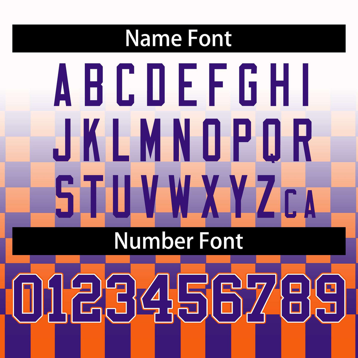 Custom White Purple-Orange Grid Varsity Full-Zip Color Block Letterman Raglan Sleeve Jacket