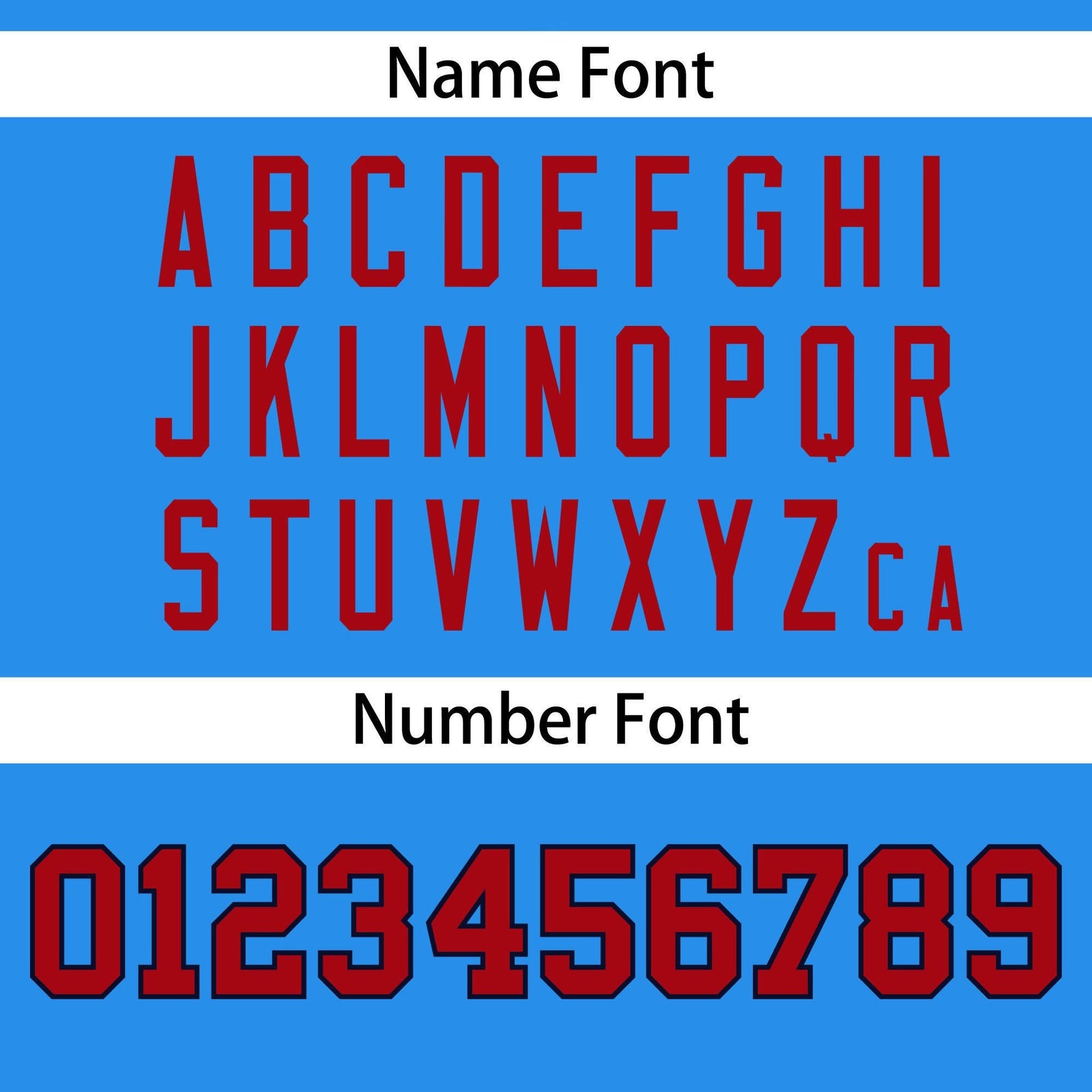 Custom Powder Blue Red Classic Style Varsity Full-Zip Letterman Baseball Jacket