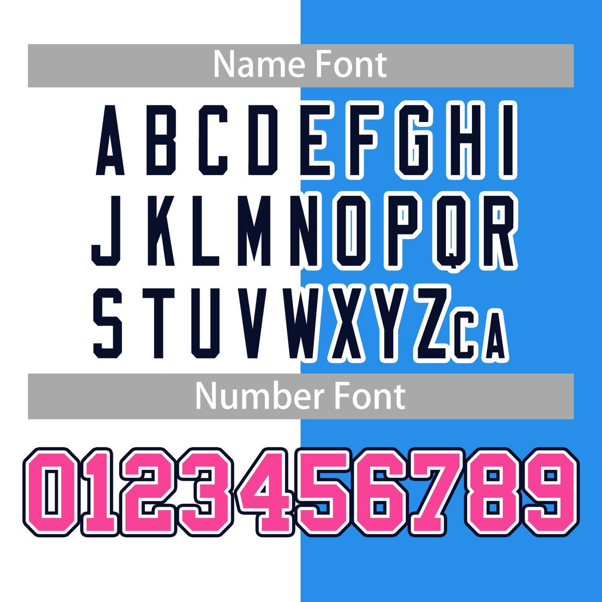 Custom White Powder Blue Navy-Pink Color Block Bomber Varsity Baseball Jacket