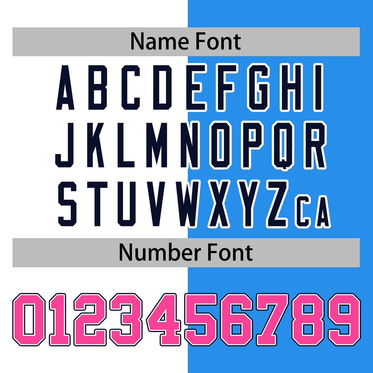 Custom White Powder Blue Navy-Pink Color Block Bomber Varsity Baseball Jacket