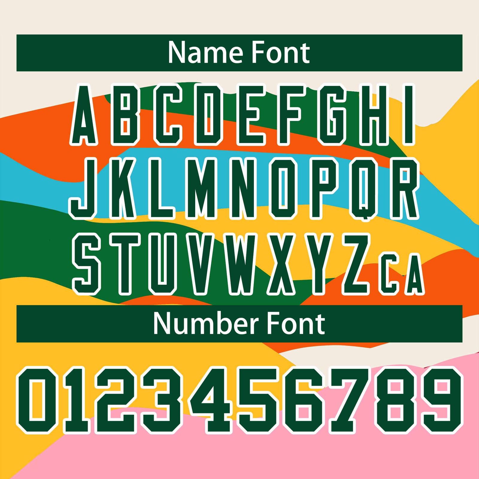 Custom Kelly Green White Multi Clouds Graffiti Pattern Varsity Full-Snap Jacket