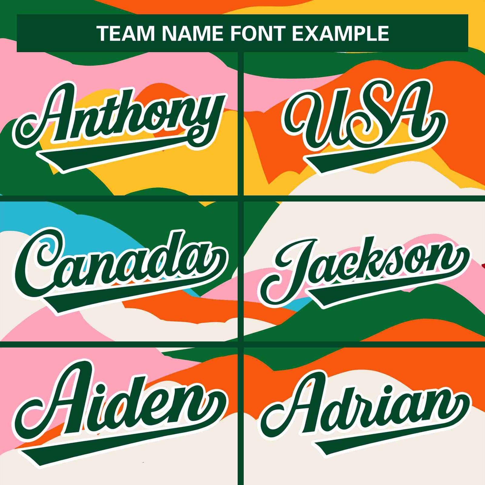 Custom Kelly Green White Multi Clouds Graffiti Pattern Varsity Full-Snap Jacket