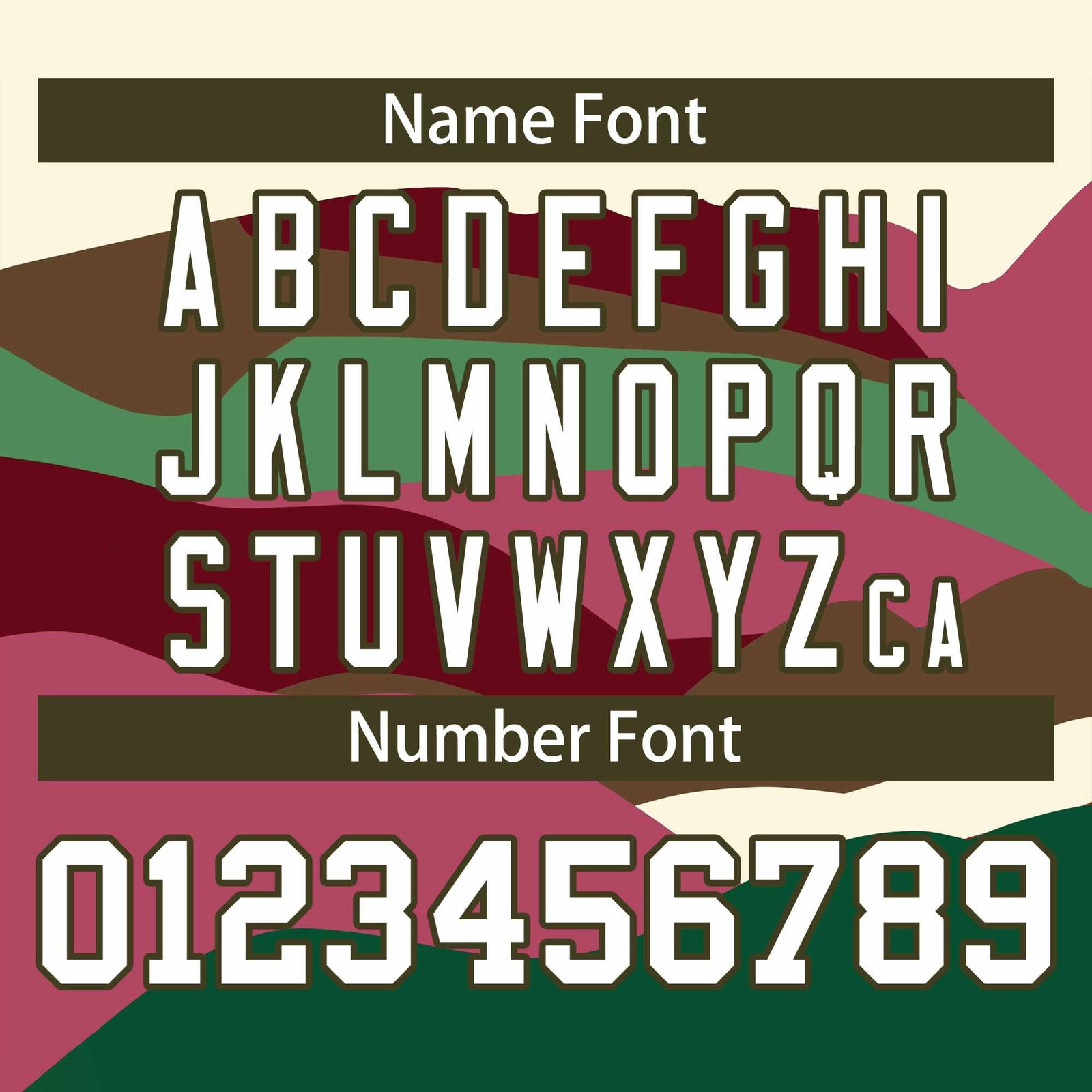 Custom Olive White Multi Clouds Graffiti Pattern Varsity Full-Snap Jacket