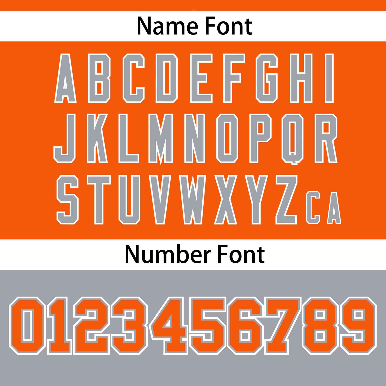 Custom Orange Gray Varsity Full-Zip Color Block Letterman Bomber Jacket