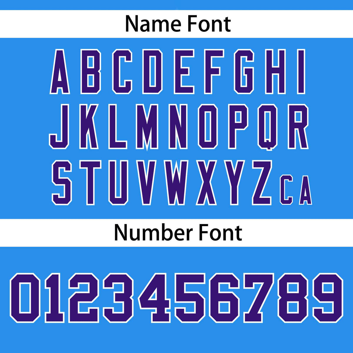 Custom Powder Blue Purple-White Varsity Full-Zip Letterman Bomber Jacket