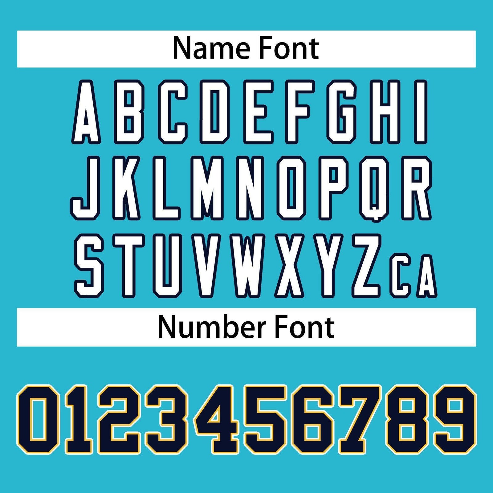 Custom Light Blue Gold Navy-White Color Block Bomber Varsity Baseball Jacket