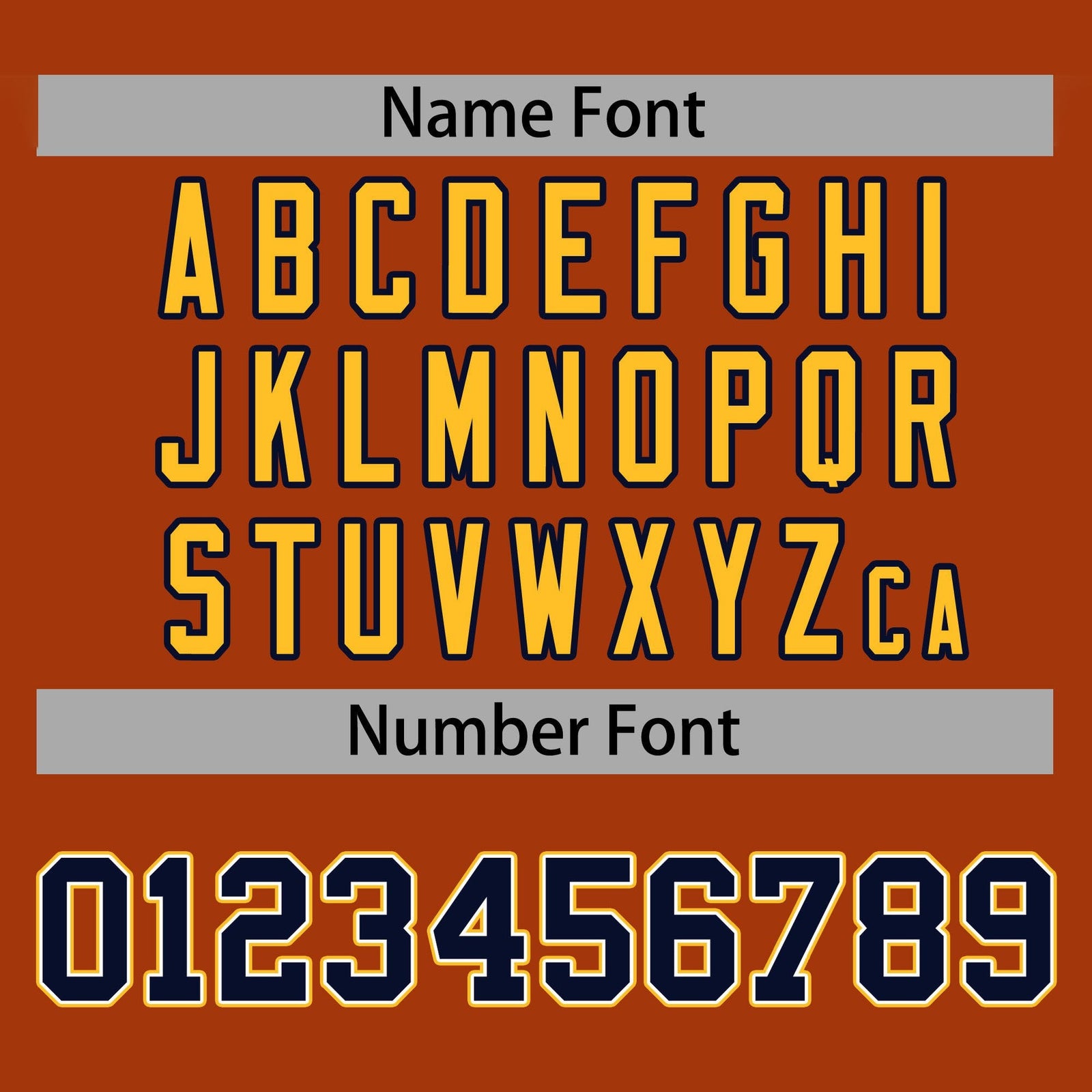 Custom Orange Navy-White Color Block Bomber Varsity Baseball Jacket