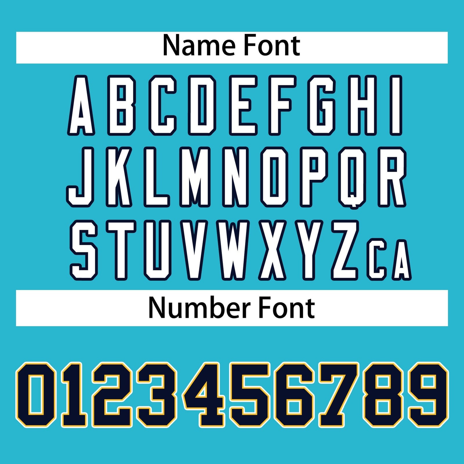 Custom Light Blue Gold Navy-White Color Block Bomber Varsity Baseball Jacket